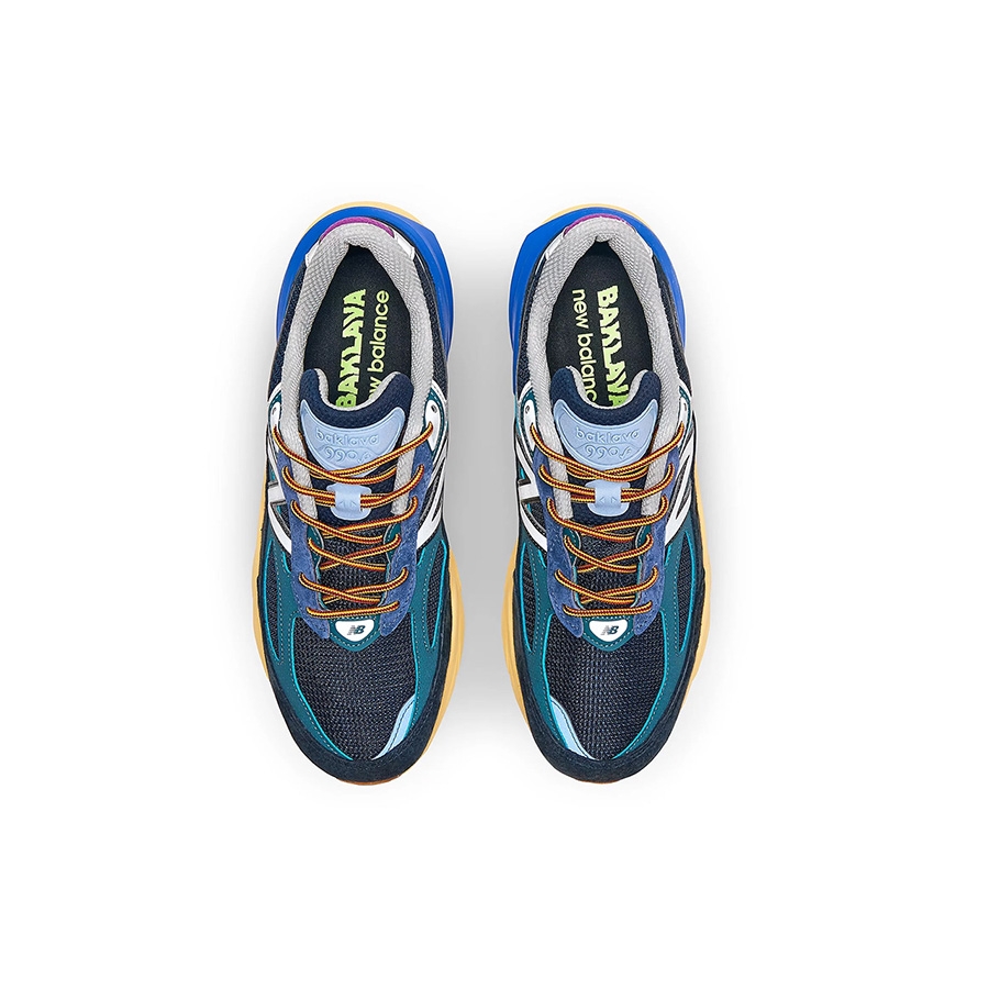 New Balance x Action Bronson 990v6 Made in USA Lapis Lazuli 착용 스타일 - 3