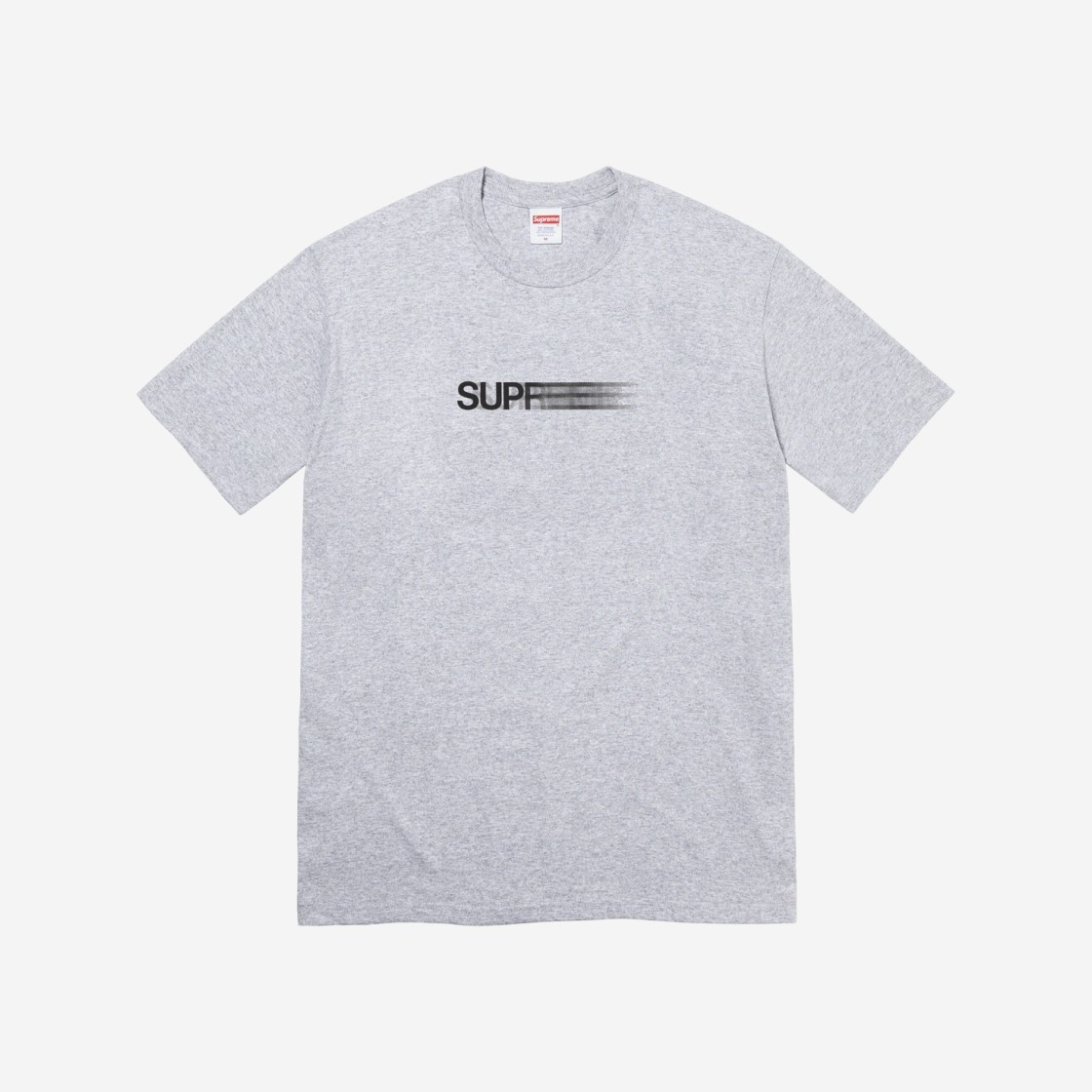 Supreme Motion Logo T-Shirt Heather Grey - 23SS 상세 이미지 1