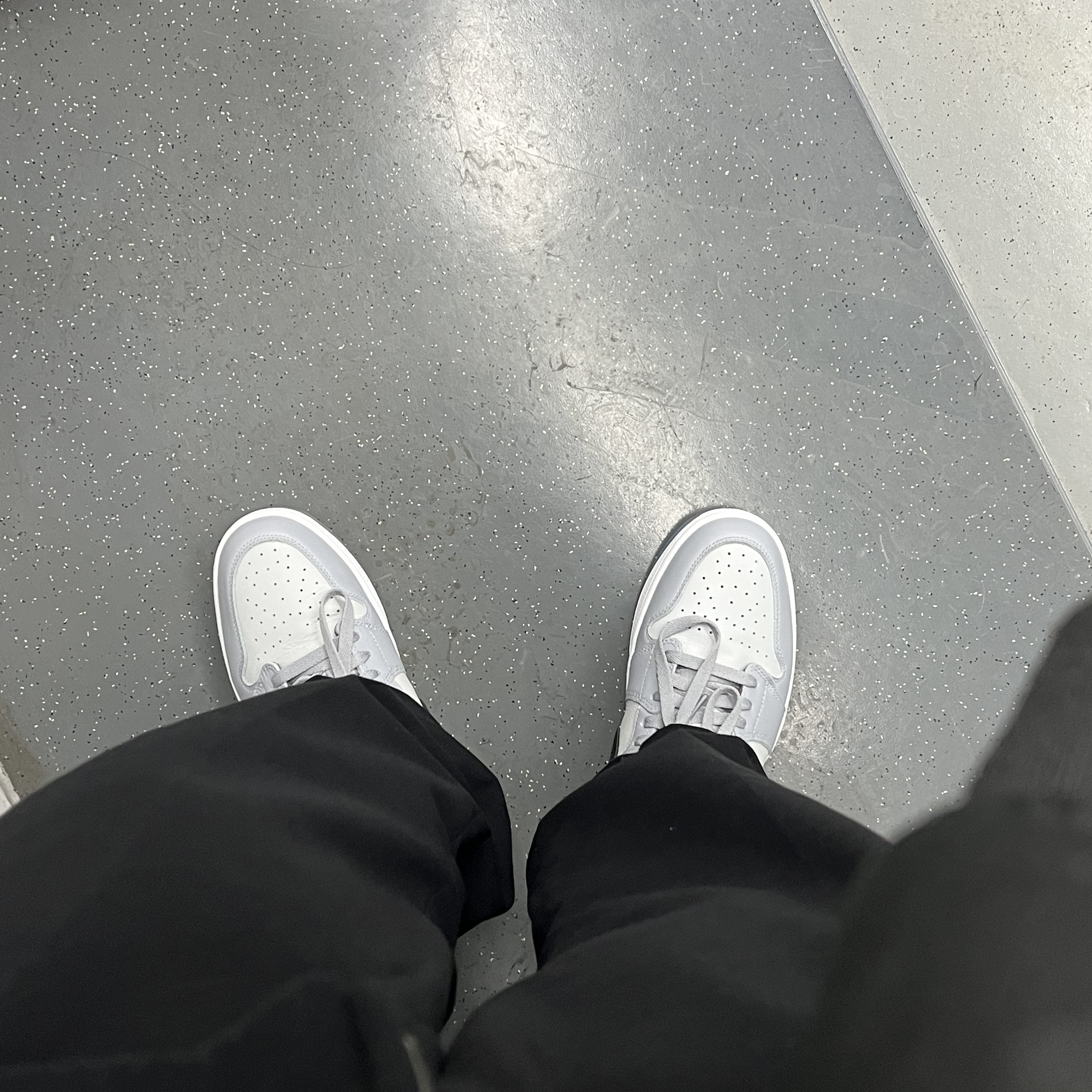 Jordan 1 Low Golf Wolf Grey 착용 스타일