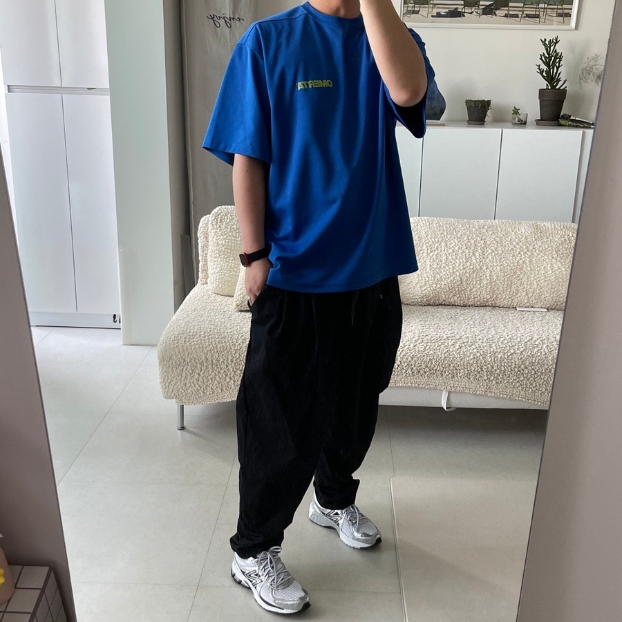 New Balance 860v2 White Black 착용 스타일