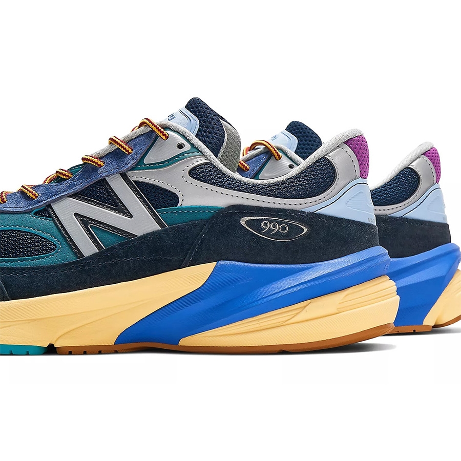 New Balance x Action Bronson 990v6 Made in USA Lapis Lazuli 착용 스타일 - 5