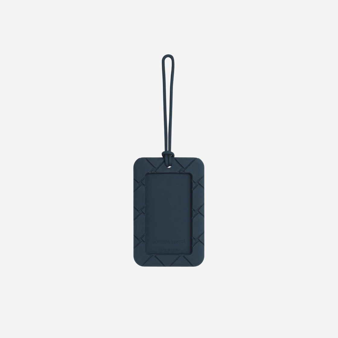 Bottega Veneta Luggage Tag Deep Blue 상세 이미지 2