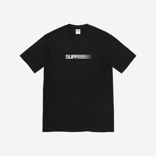 슈프림 모션 로고 티셔츠 블랙 - 23SS