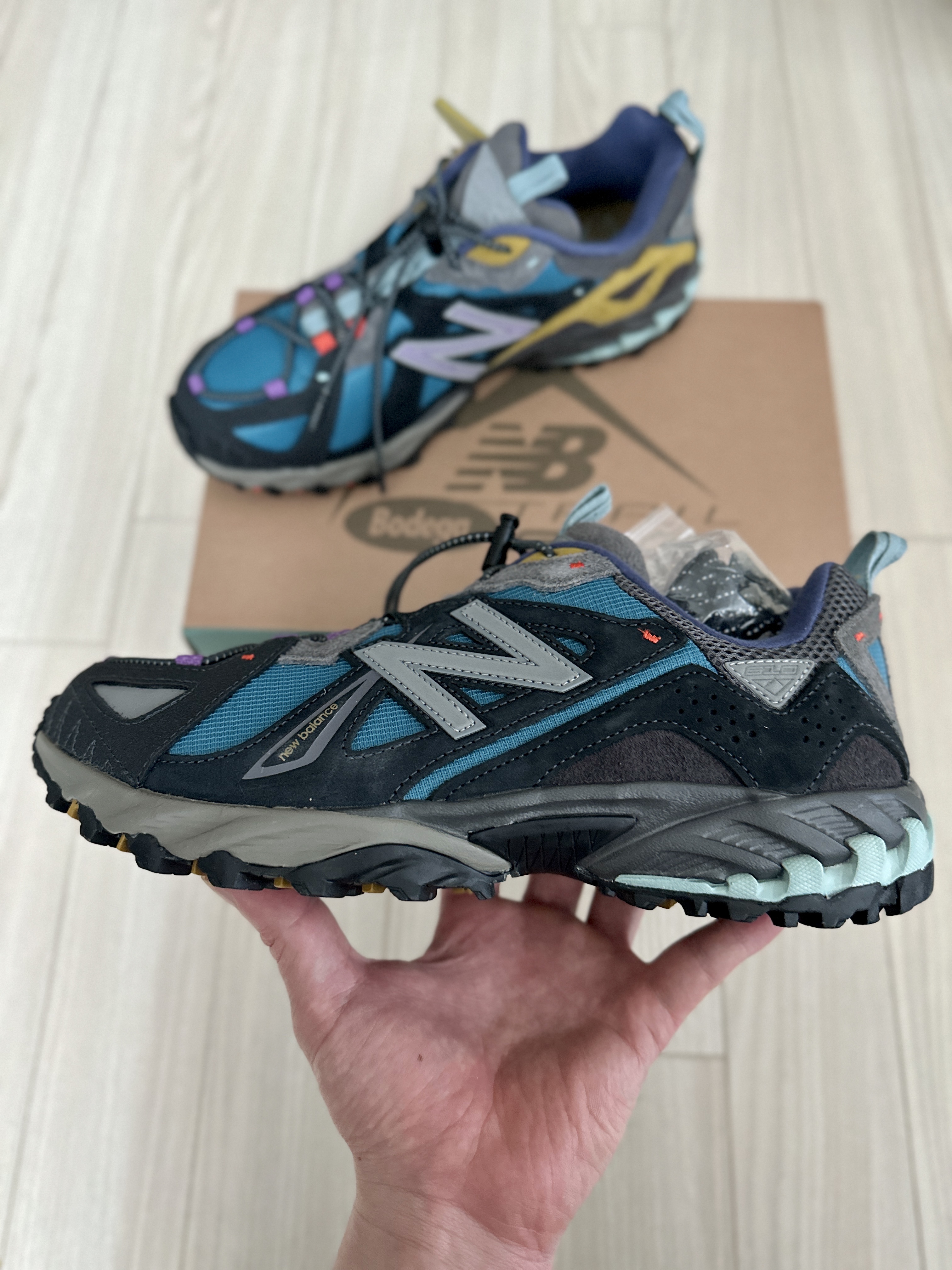 New Balance x Bodega ML610T Anthracite - D Standard 착용 스타일 - 1