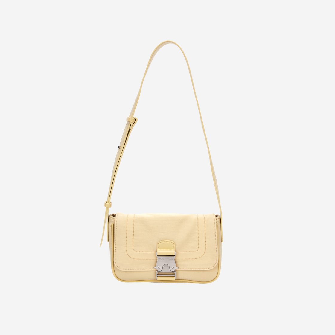 MATIN KIM CRISP MINI BUCKLE BAG IN YELLOW(直播價至今晚23:59)