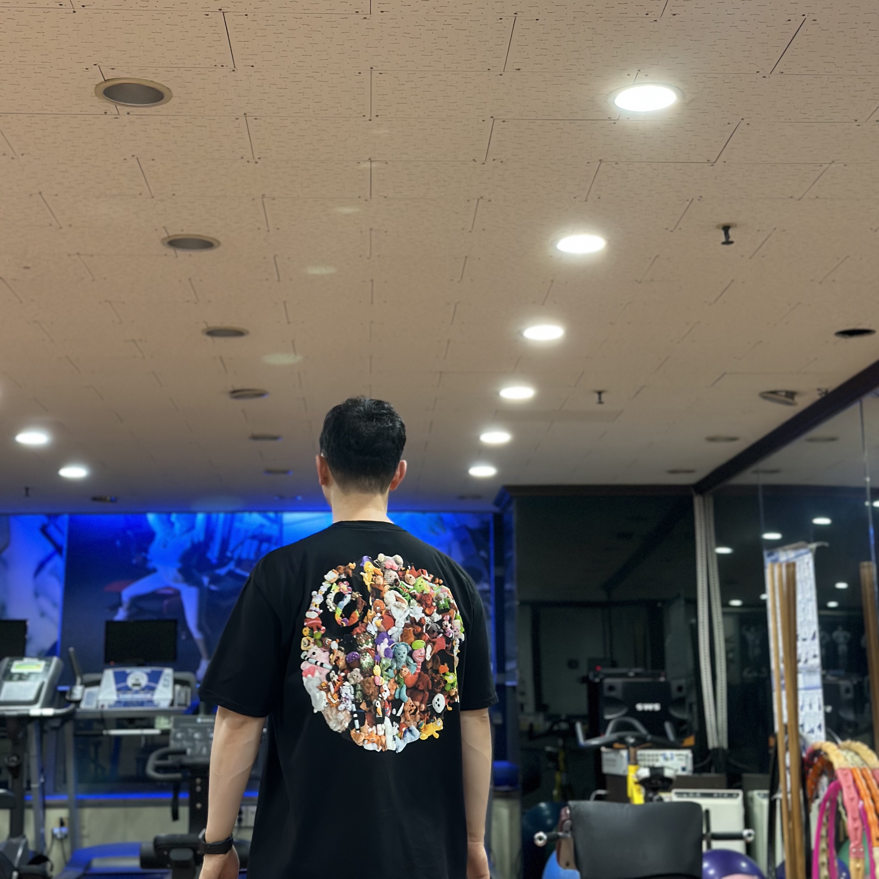 Stussy Plush T-Shirt Black, Nike NRG Solo Swoosh Fleece Shorts Celestine Blue - US/EU 착용 스타일 - 2