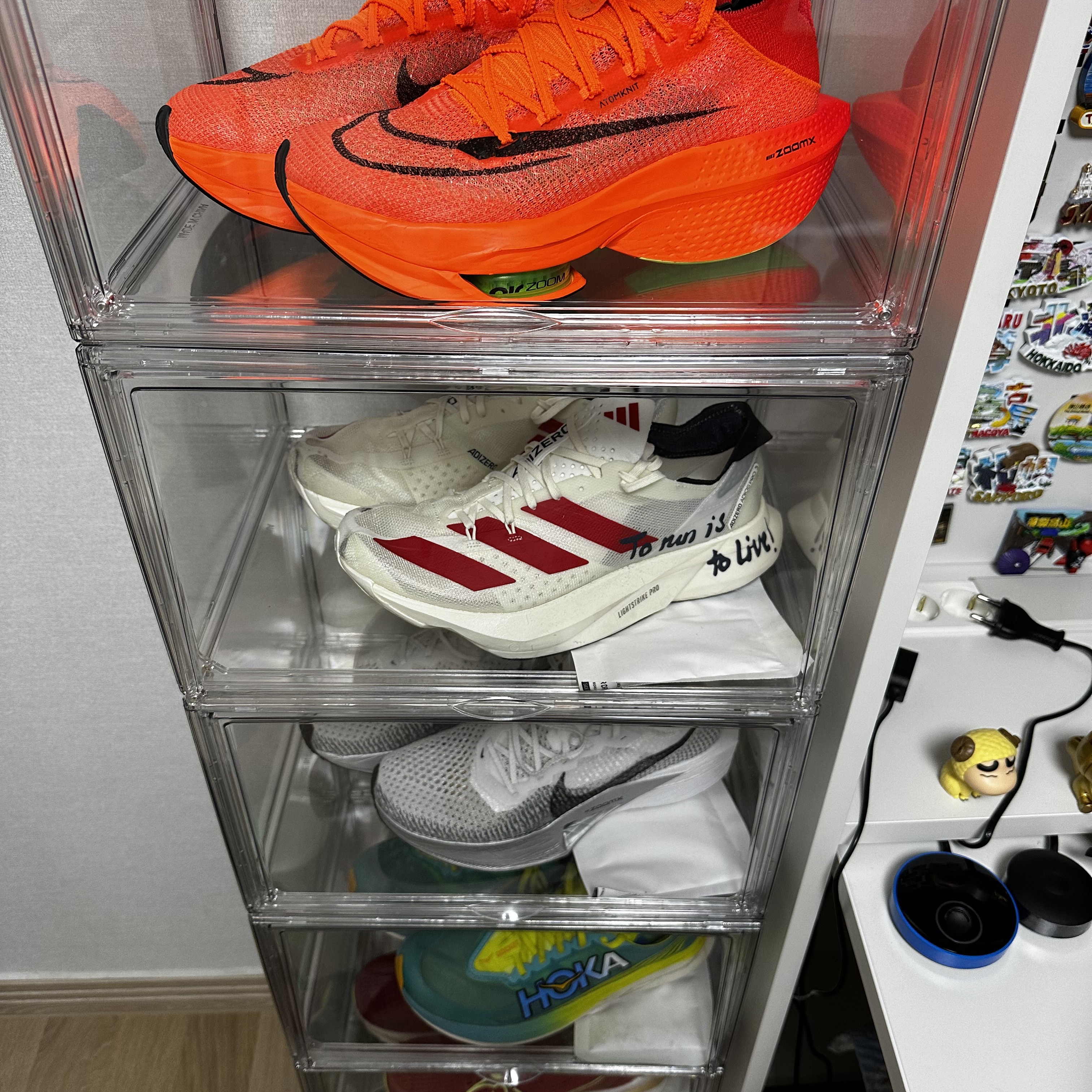 Nike Air Zoom Alphafly Next% 2 Total Orange 착용 스타일 - 2
