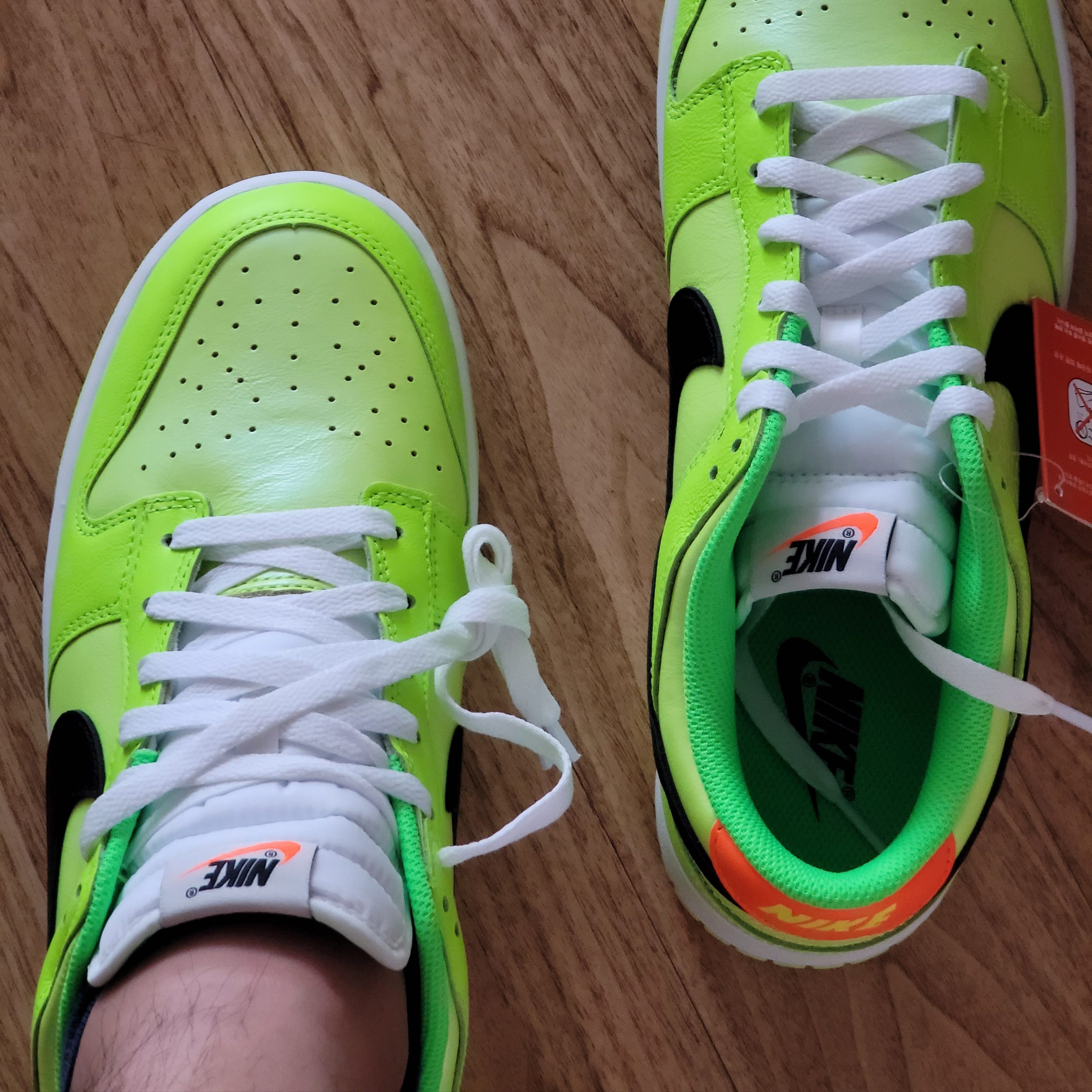 Nike Dunk Low Volt 착용 스타일 - 1