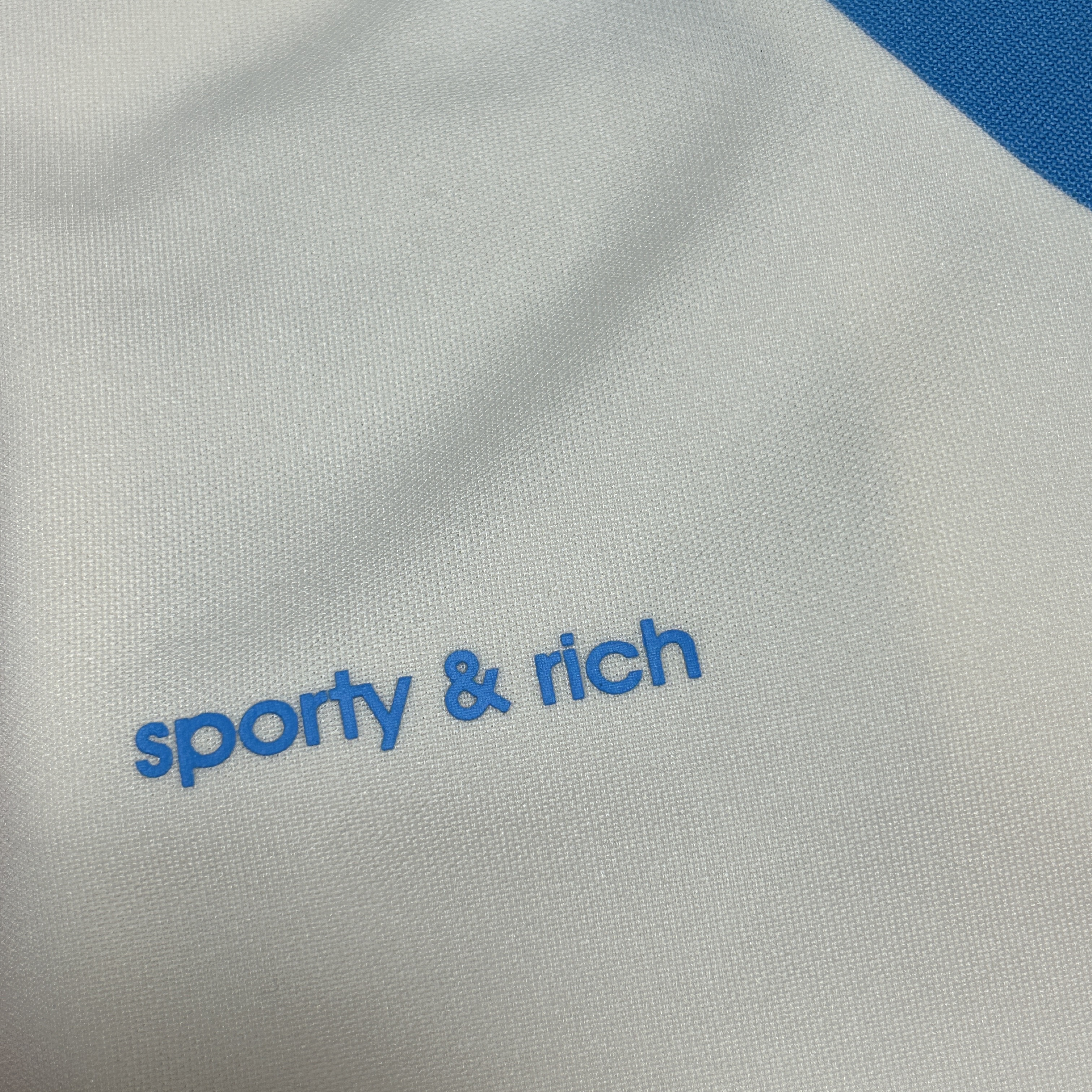 (W) Adidas x Sporty & Rich Long Sleeve Football Jersey Cream White - US Sizing 착용 스타일 - 3