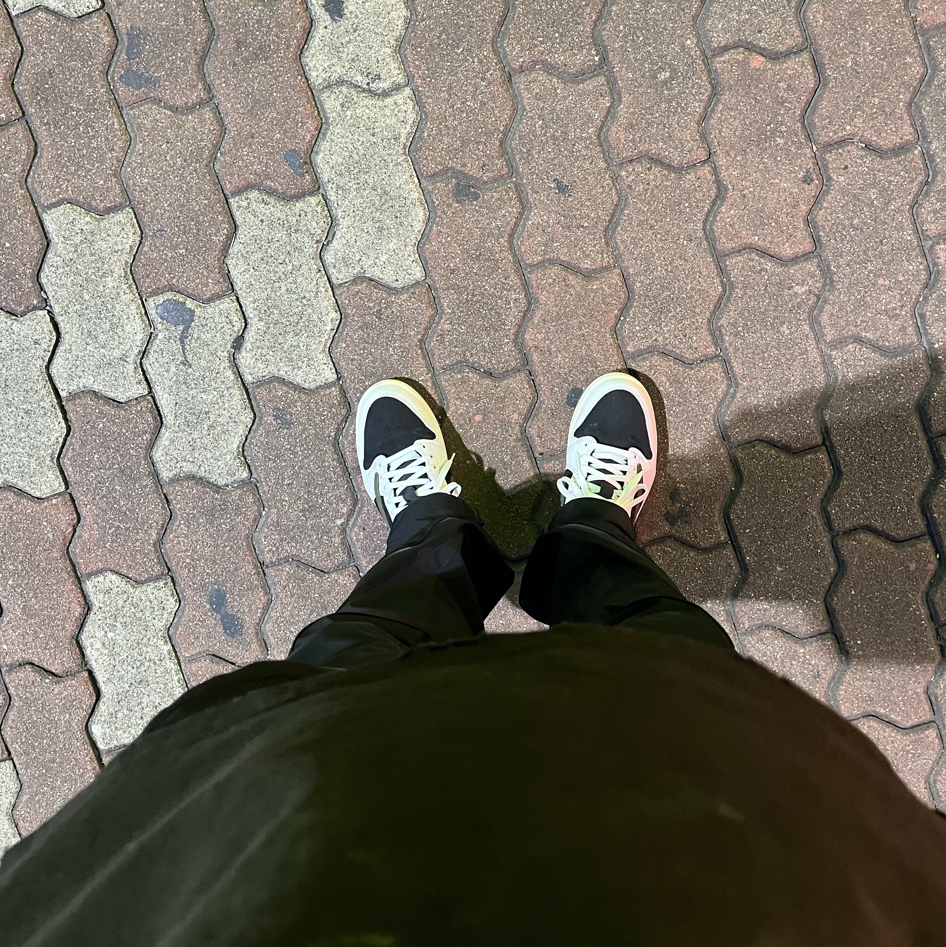(W) Jordan 1 x Travis Scott Retro Low OG SP Medium Olive 착용 스타일