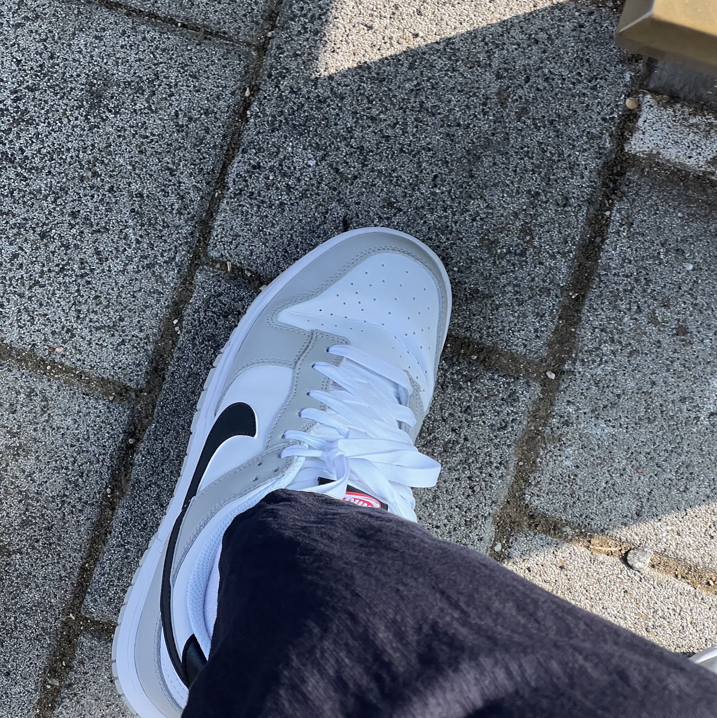 Nike Dunk Low Retro SE Jackpot Grey Fog 착용 스타일