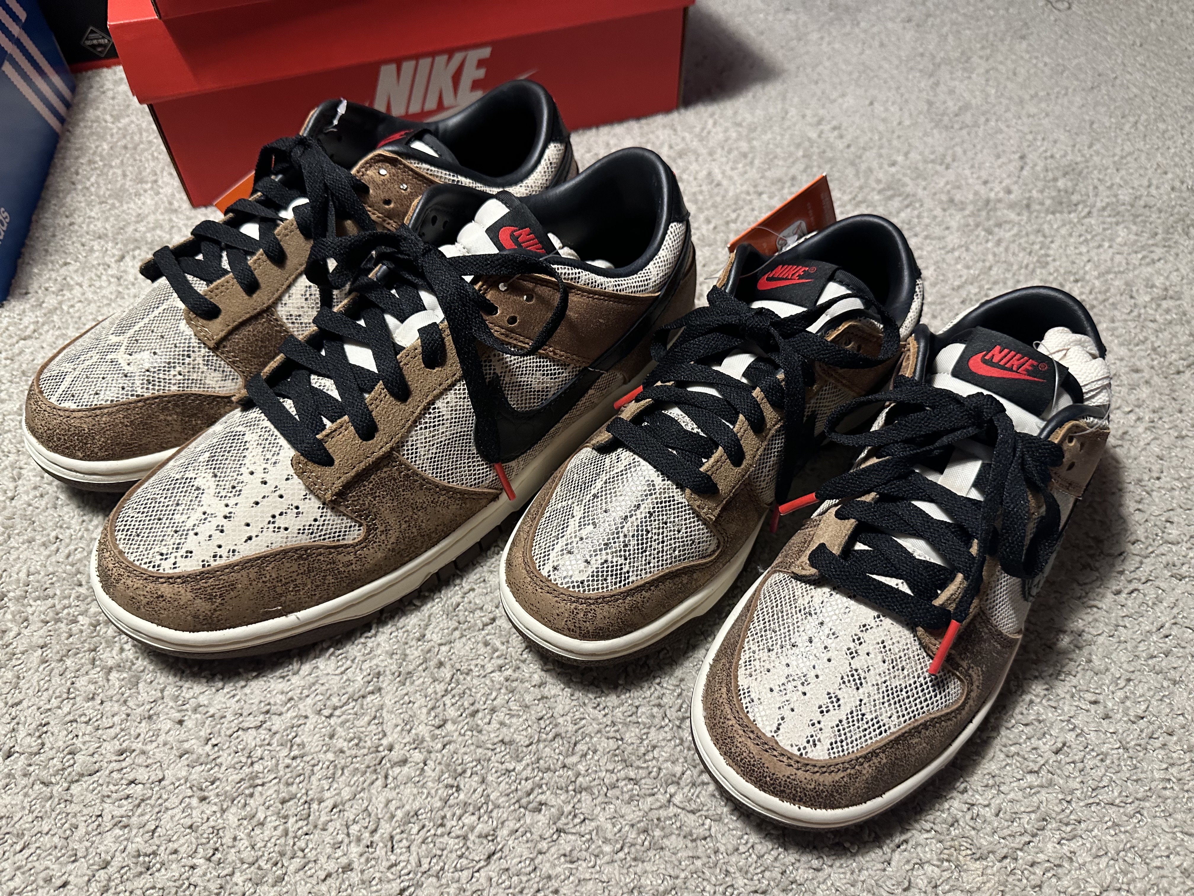 Nike Dunk Low PRM Head to Head 착용 스타일 - 1