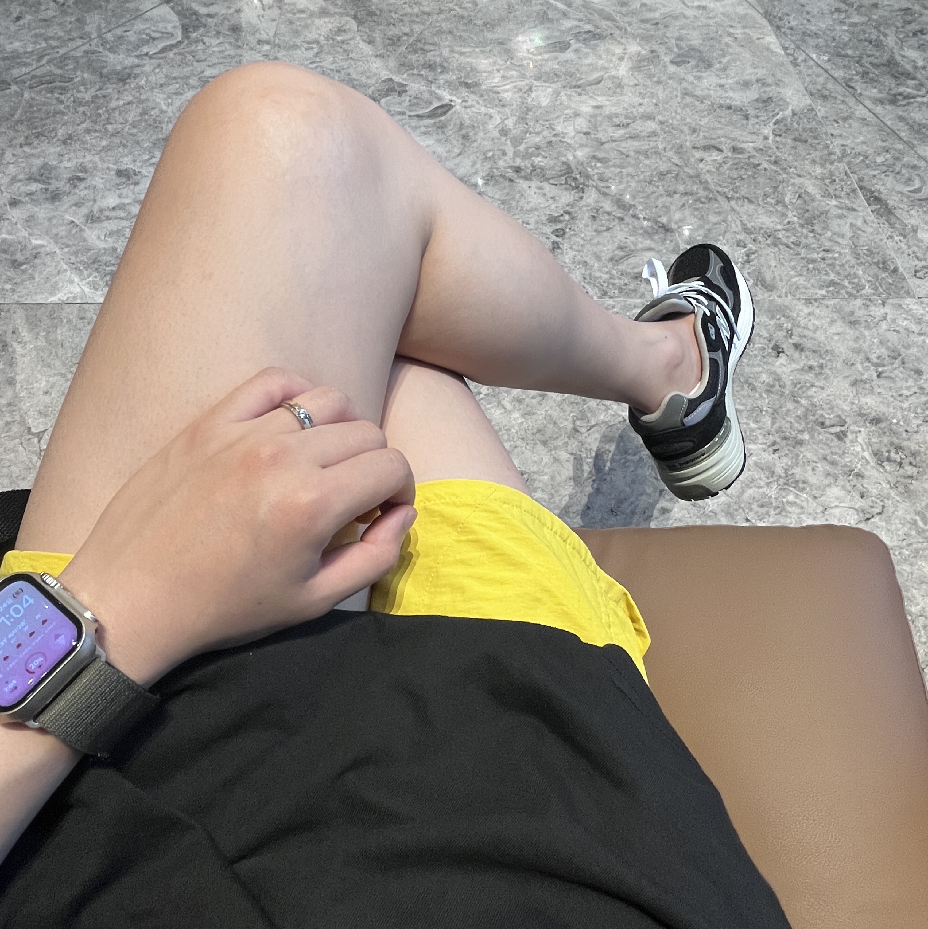 Apple Watch Series 8 45mm GPS Midnight Aluminium Case with Sport Band Midnight (Korean Ver.), Patagonia Baggies Shorts 5 Inch Black 착용 스타일
