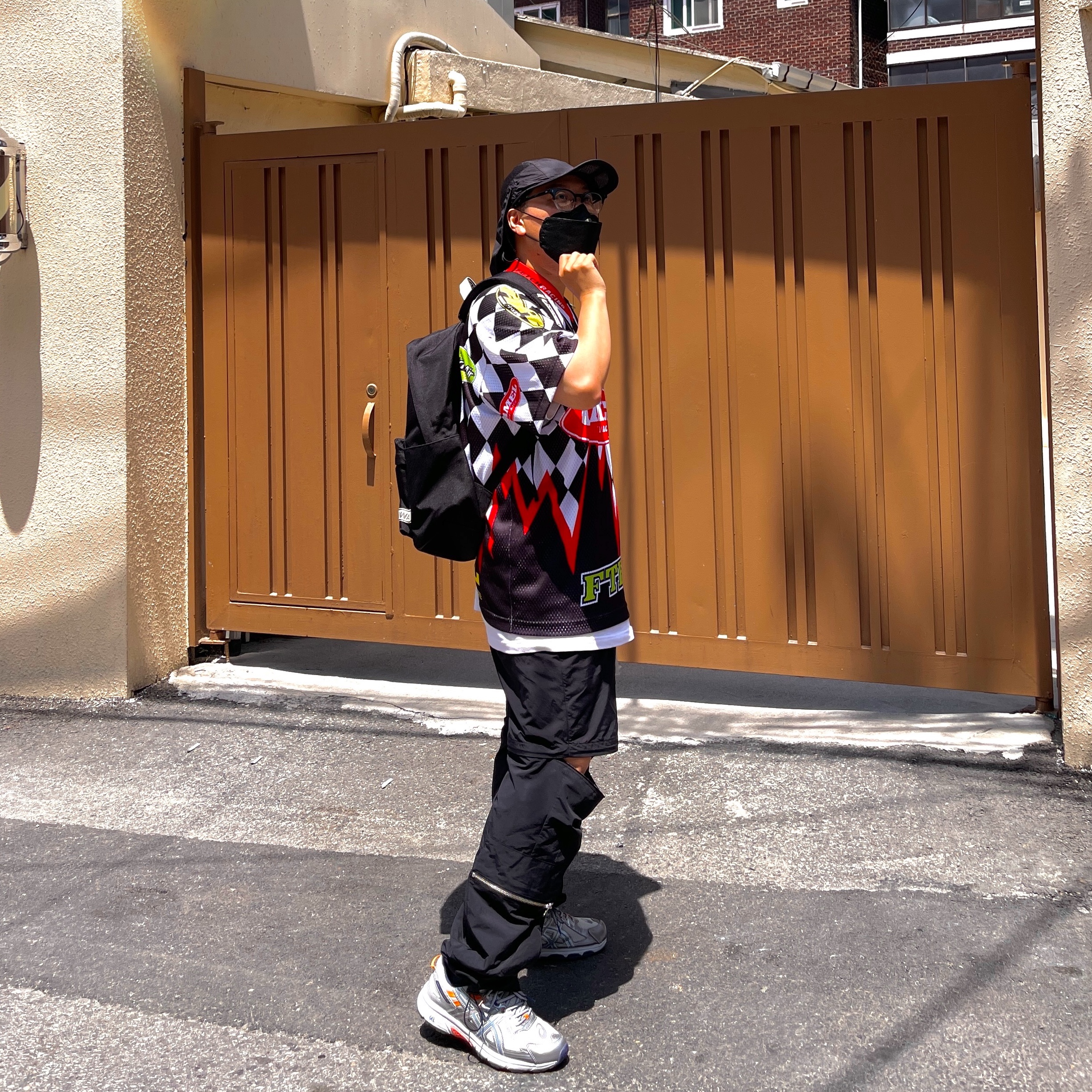 Asics x IAB Studio Gel-Venture 6 착용 스타일 - 1