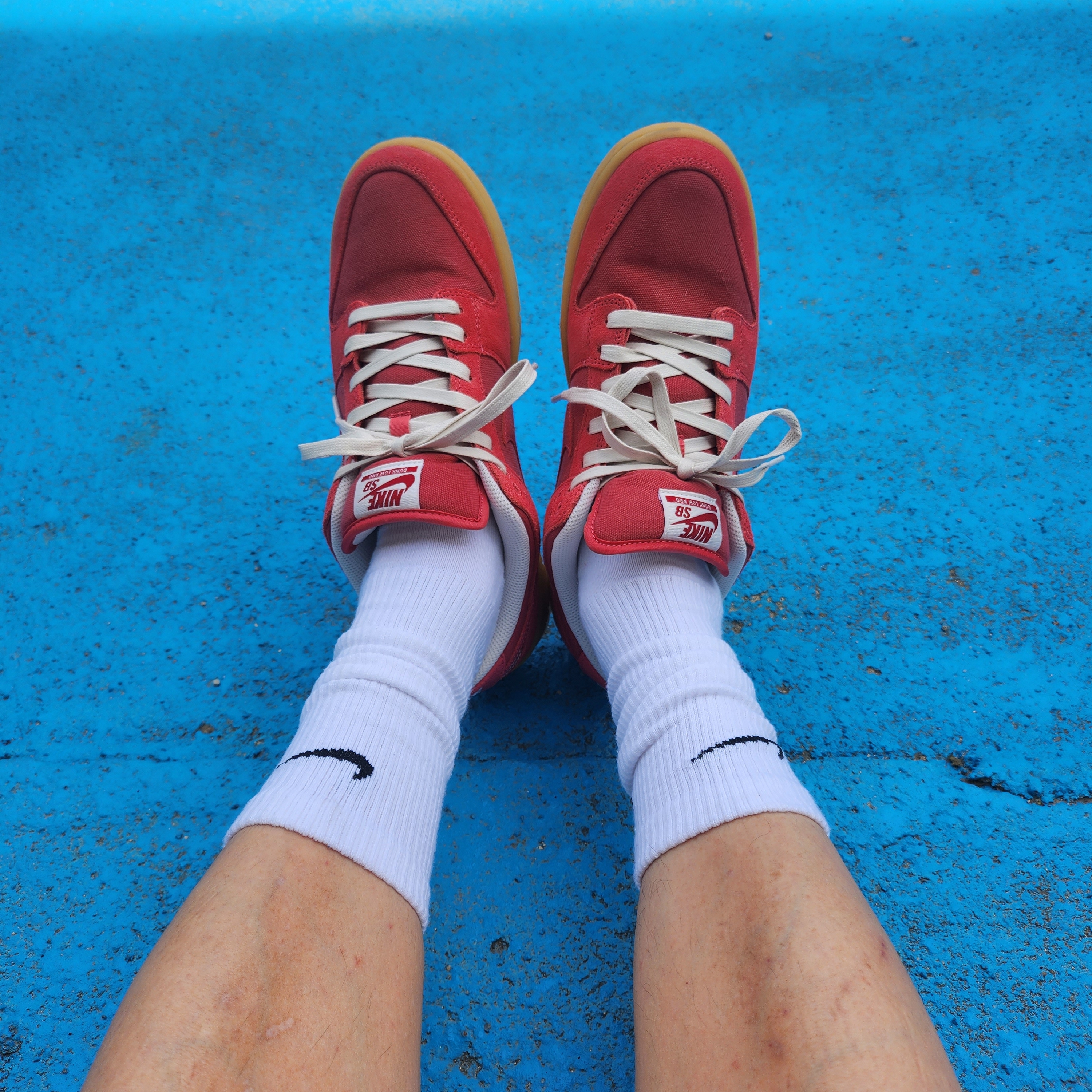 Nike Futura Corduroy Bucket Black, Nike ACG Cargo Shorts Redstone - Asia 착용 스타일 - 4