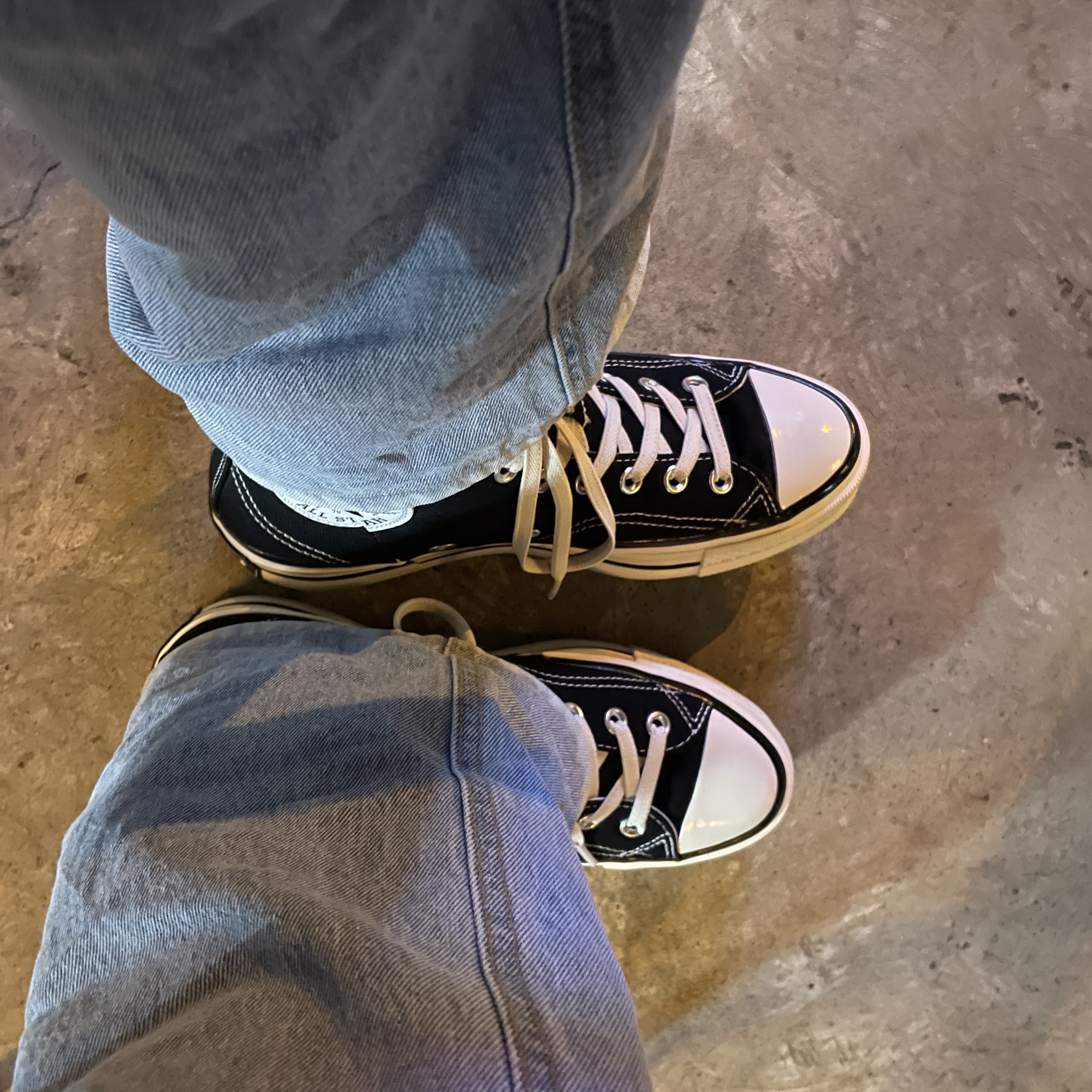 Converse Chuck 70 High Plus Black 착용 스타일