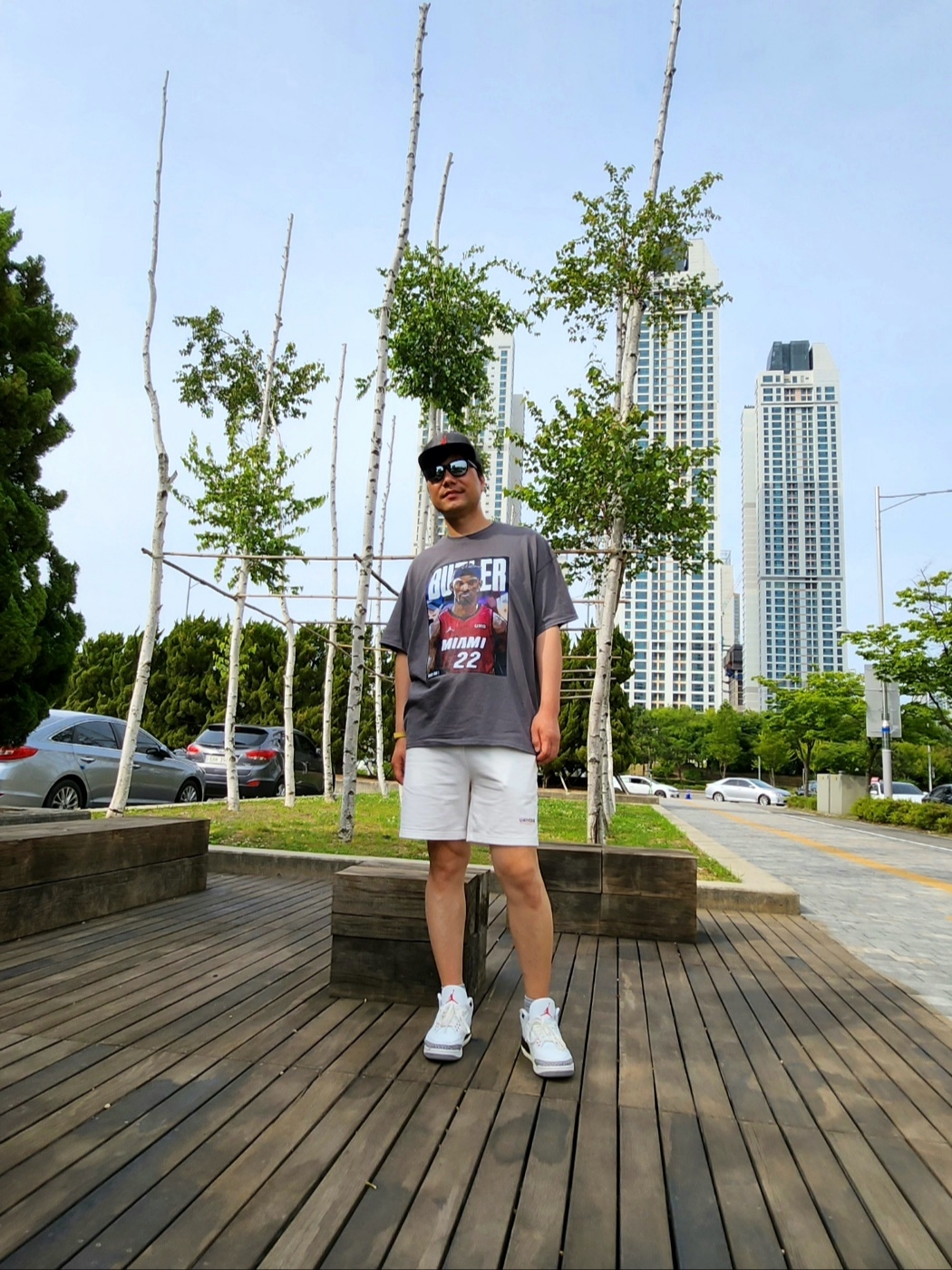Jordan 3 Retro White Cement Reimagined 착용 스타일