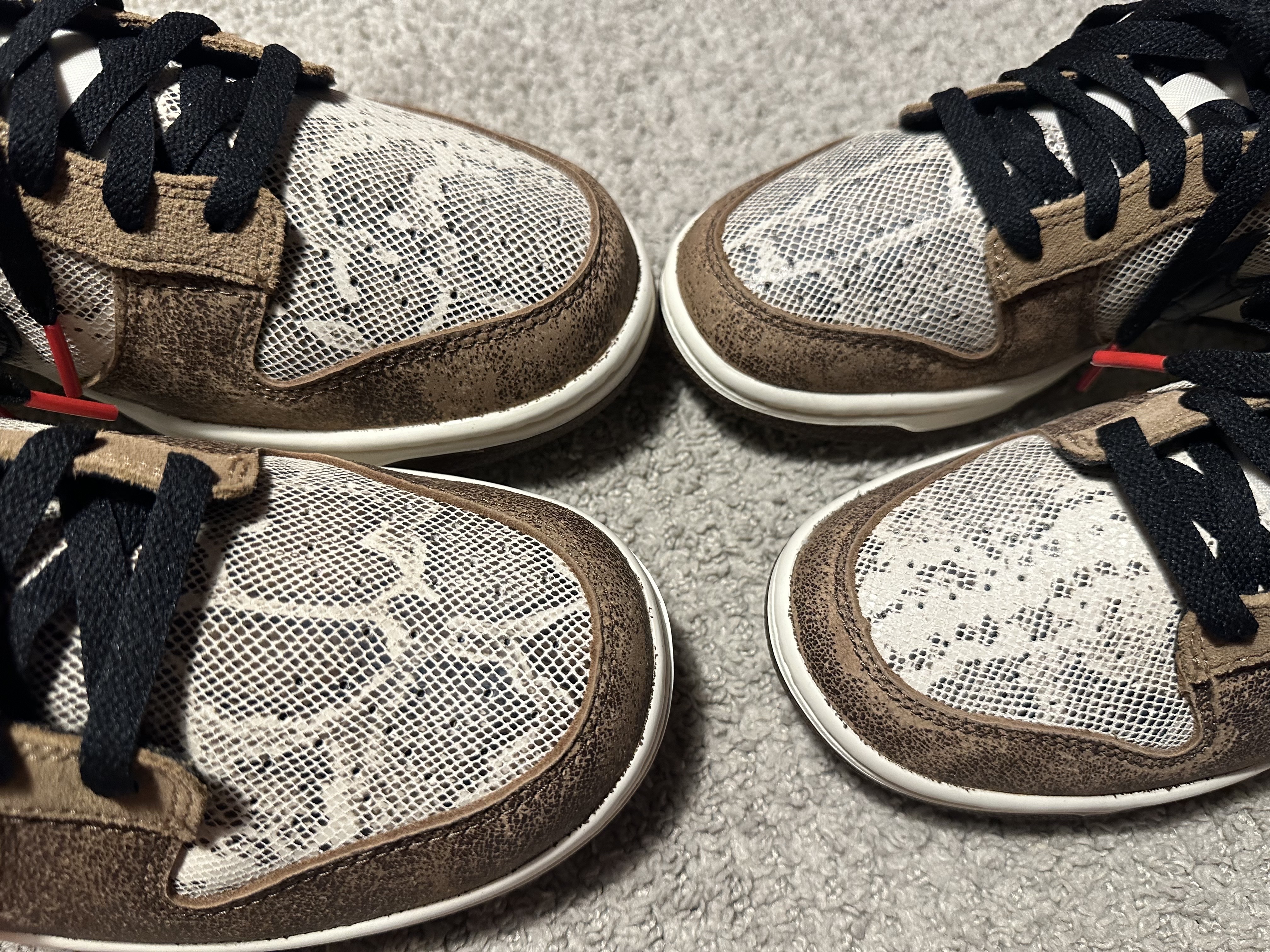 Nike Dunk Low PRM Head to Head 착용 스타일 - 4