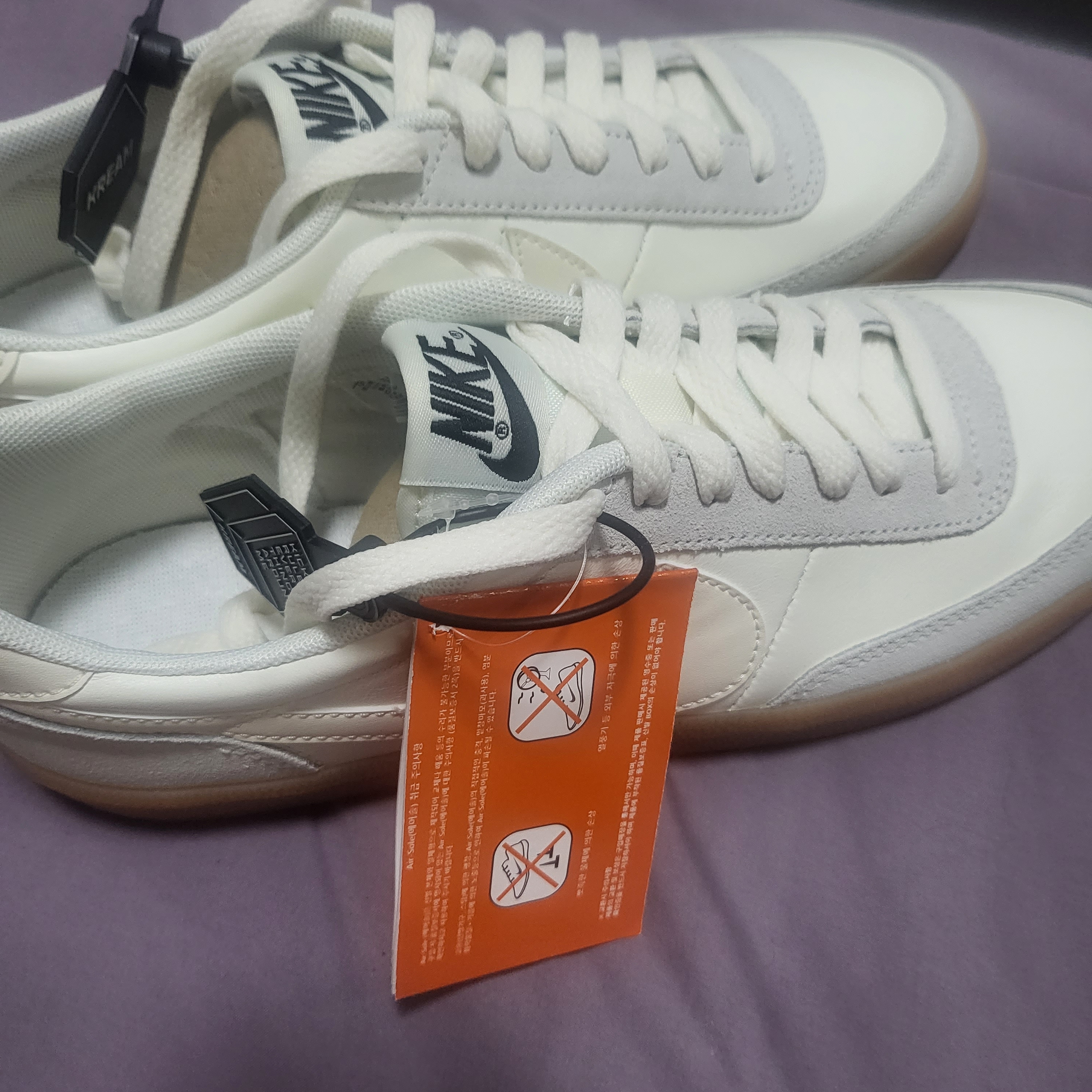 Nike Killshot 2 Leather Sail Gum 착용 스타일