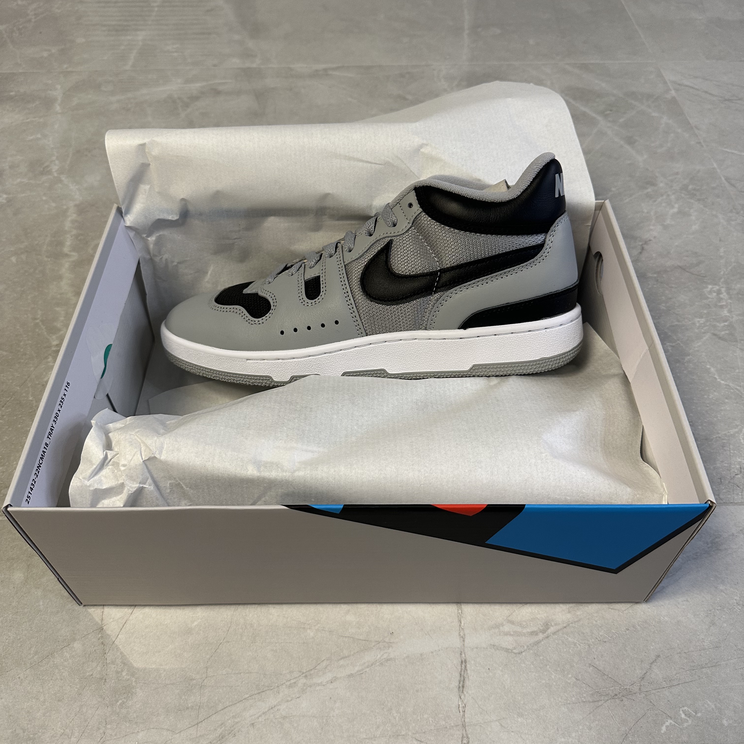 Nike Mac Attack QS SP Light Smoke Grey 착용 스타일 - 1
