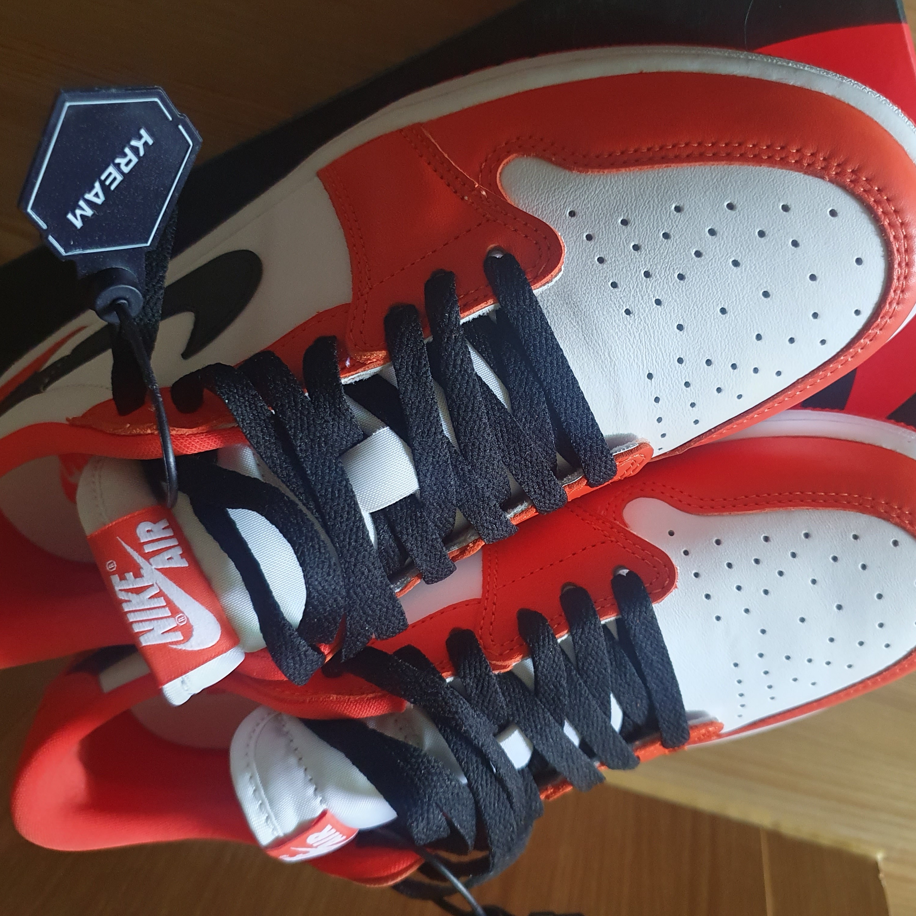 (W) Jordan 1 Low OG Starfish 착용 스타일 - 2