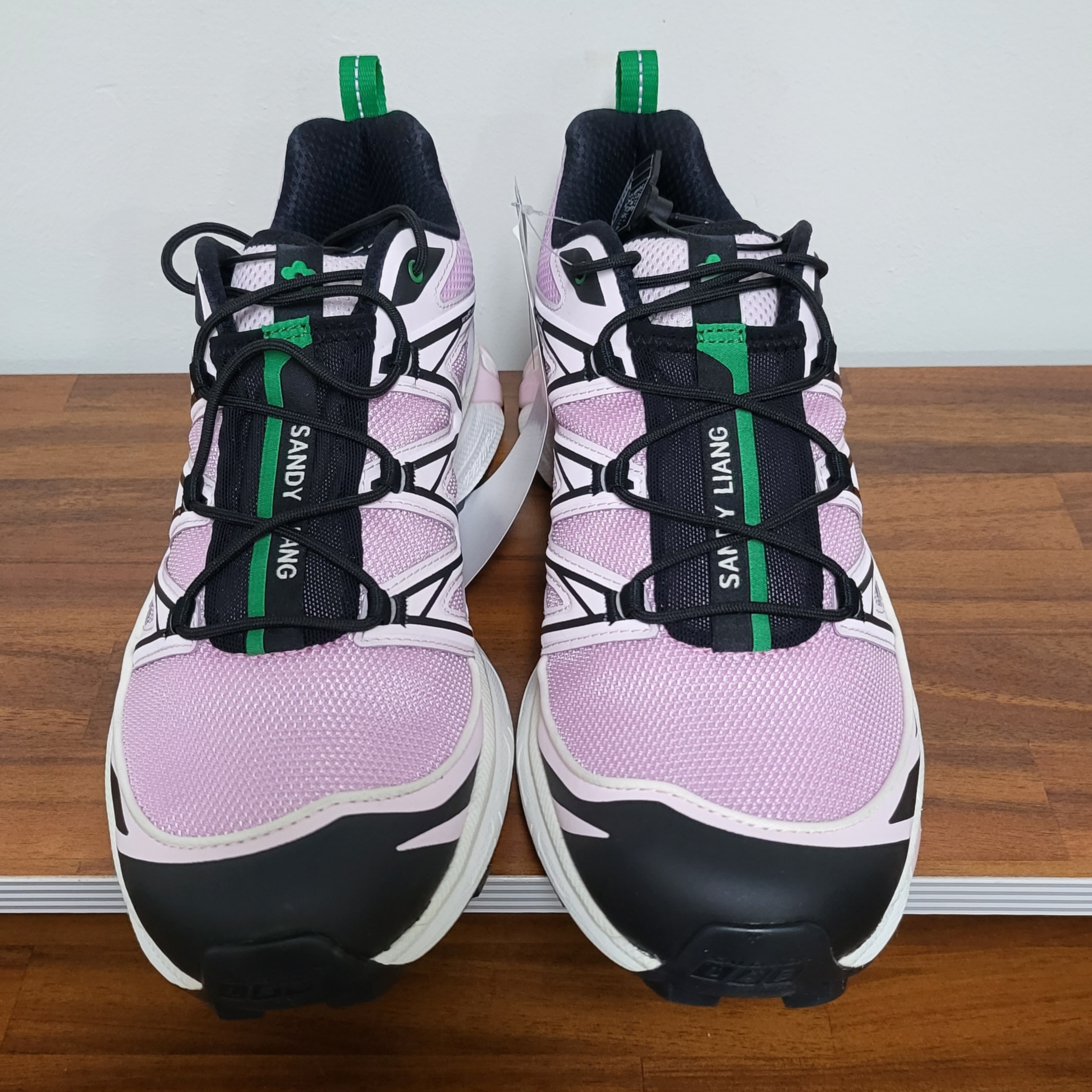Salomon x Sandy Liang XT-6 Expanse Cradle Pink 착용 스타일 - 2
