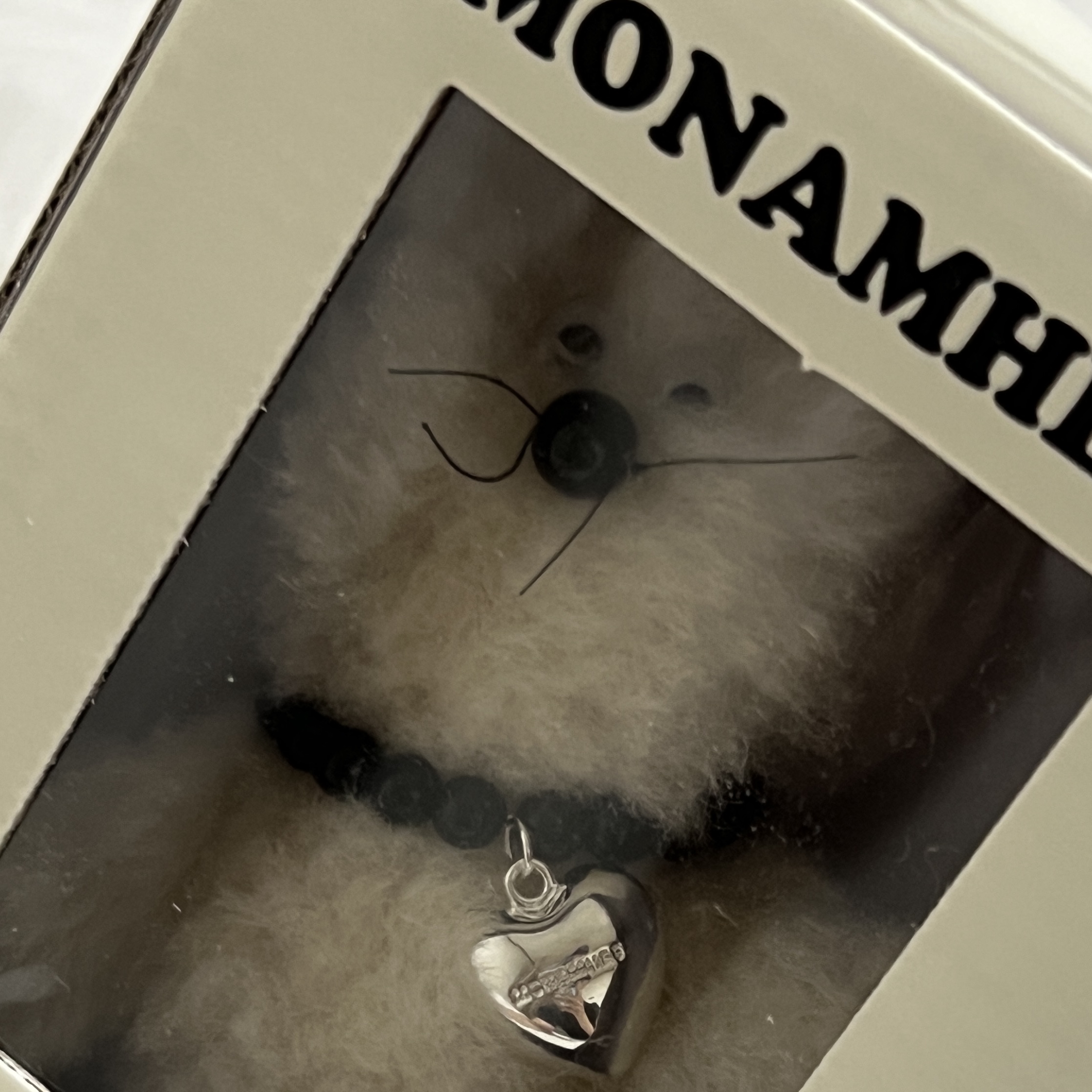[KREAM 단독] Monamhee Creami Keyring Cream 착용 스타일 - 2