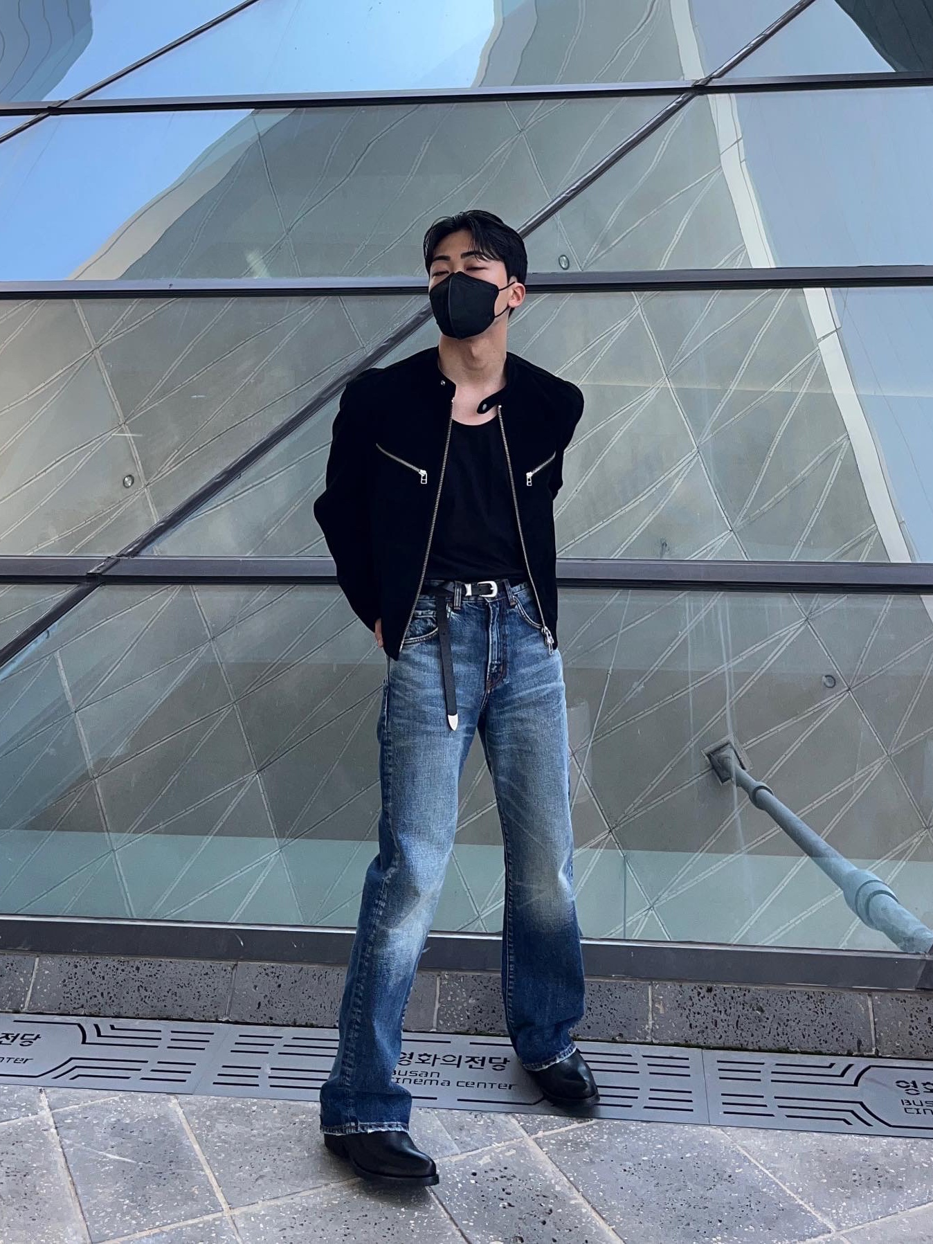 Our Legacy Cuban Boot Black 착용 스타일