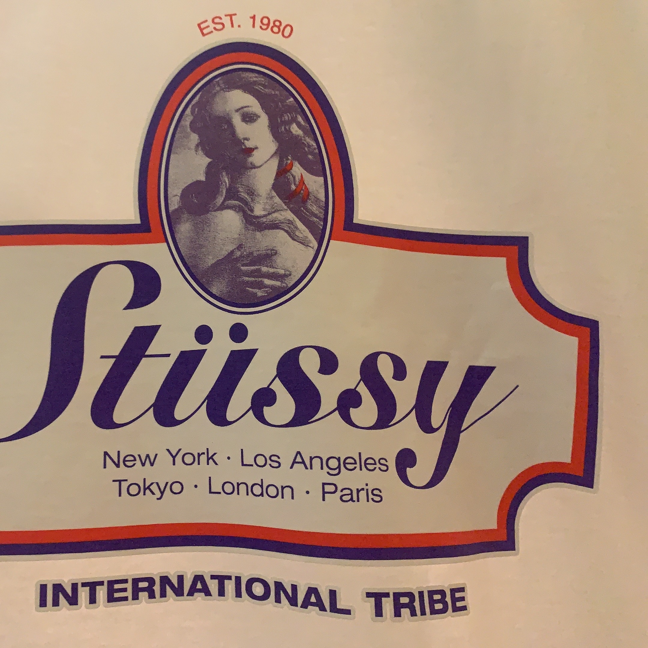 Nike Dunk Low PRM Head to Head, Stussy Authentic T-Shirt White 착용 스타일 - 4