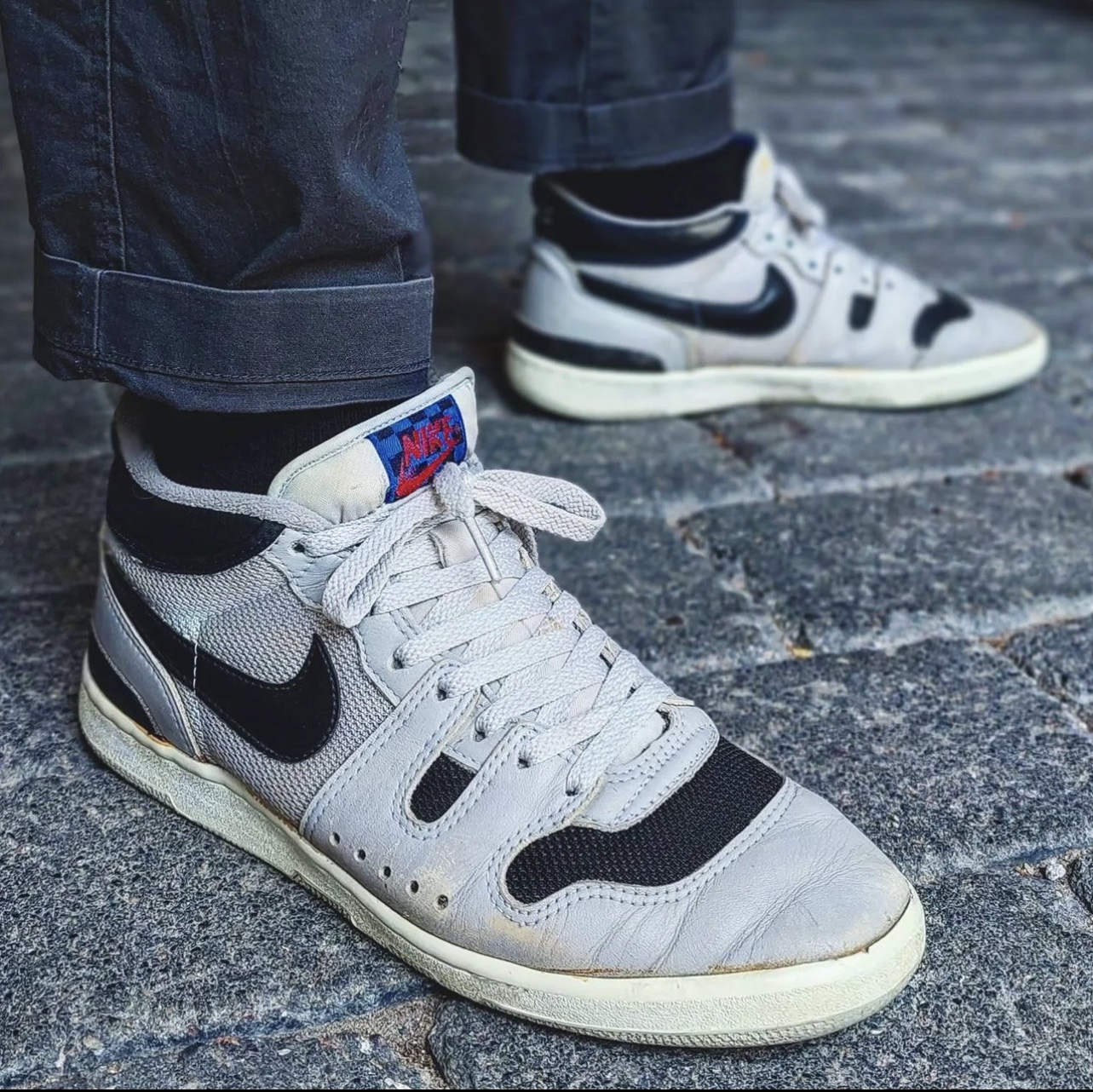Nike Mac Attack QS SP Light Smoke Grey 착용 스타일 - 3