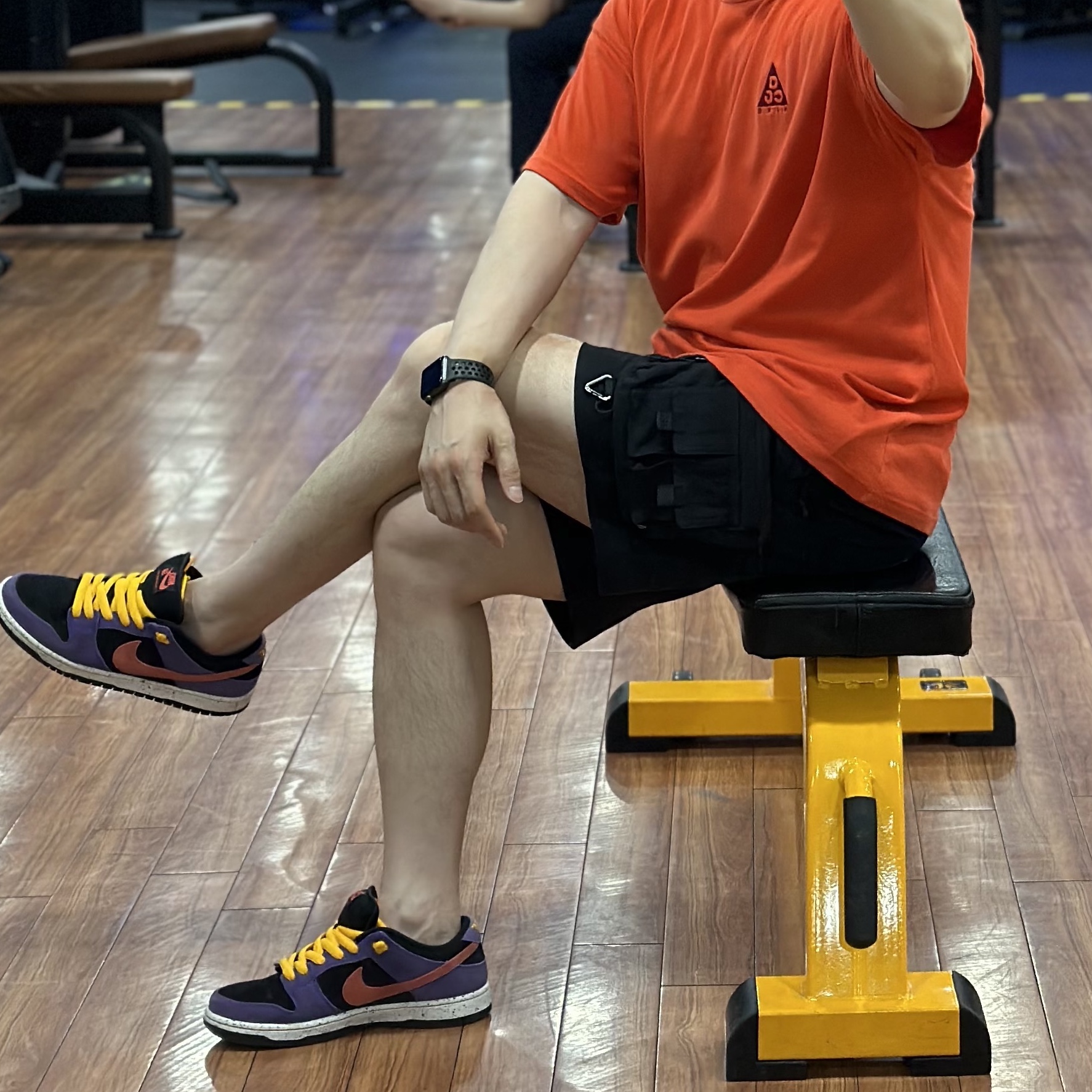 Nike ACG Cargo Shorts Black - Asia, Nike SB Dunk Low Pro Trail 착용 스타일 - 2