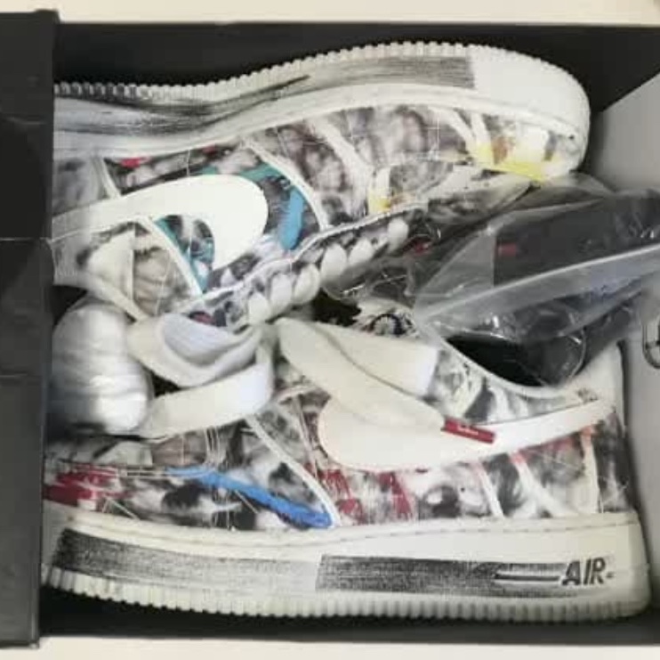 Nike x Peaceminusone Air Force 1 Low Para-Noise 2.0 착용 스타일