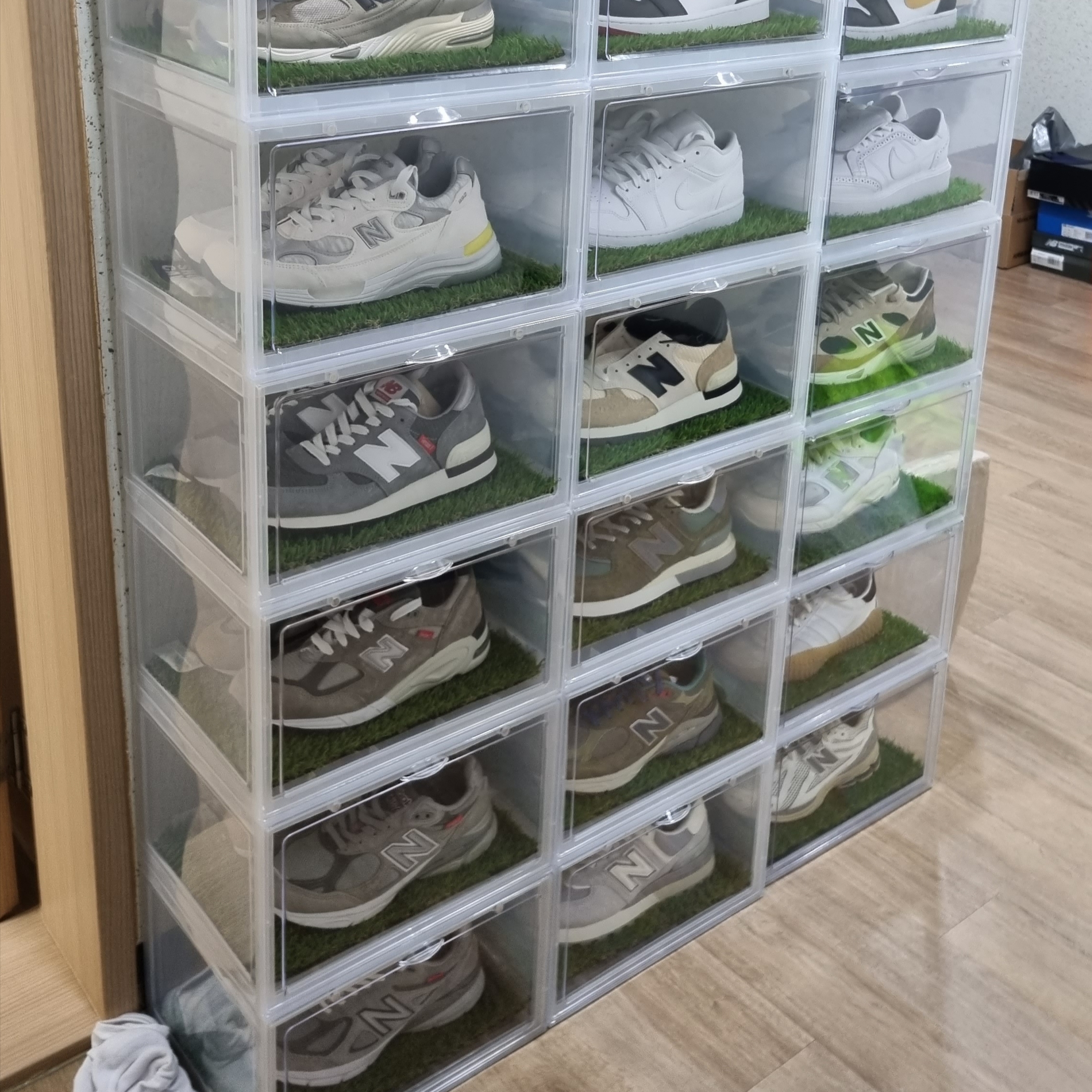 New Balance x JJJJound 991 Made in UK Grey 착용 스타일 - 2
