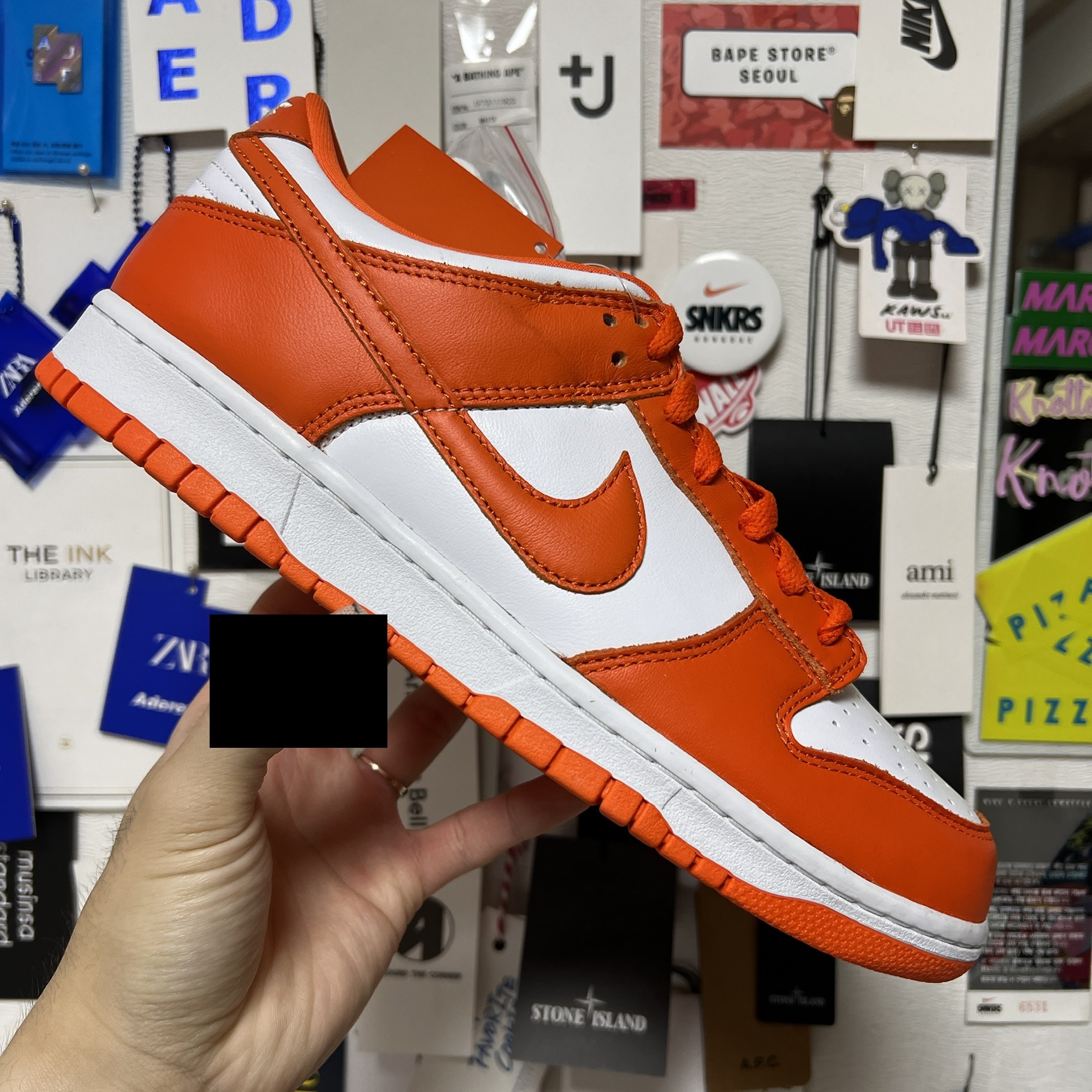 Nike Dunk Low SP Syracuse 2022 착용 스타일
