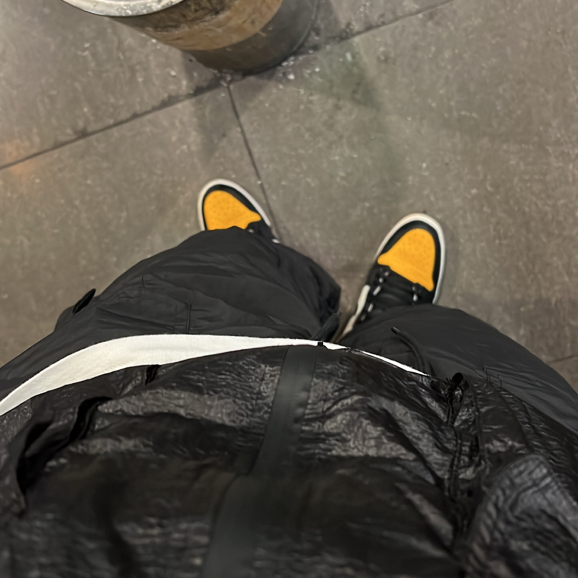 Jordan 1 Retro High OG Taxi 착용 스타일