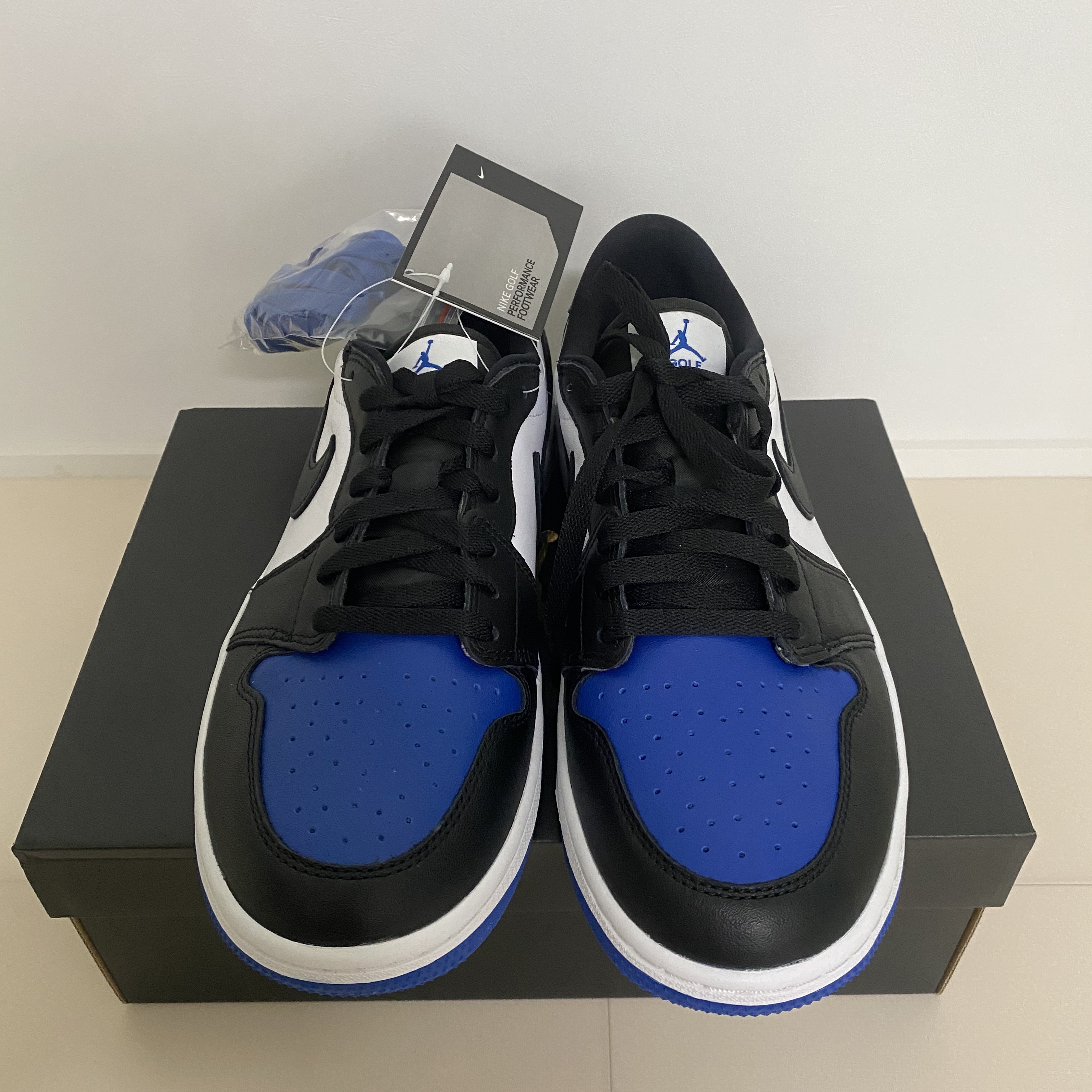 Jordan 1 Low Golf Sport Royal 착용 스타일 - 4