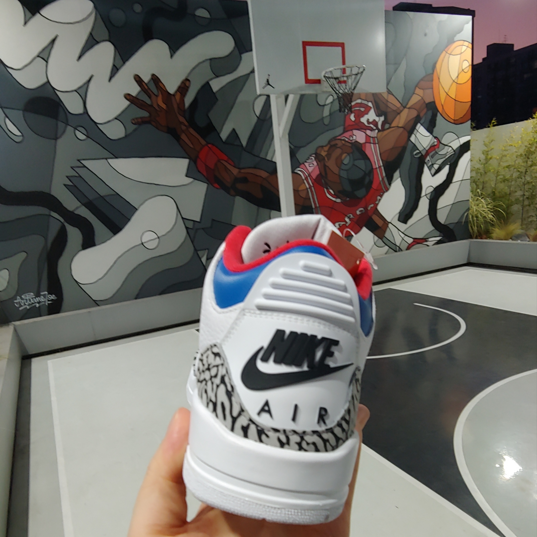 (W) Jordan 3 Retro Seoul 착용 스타일 - 3