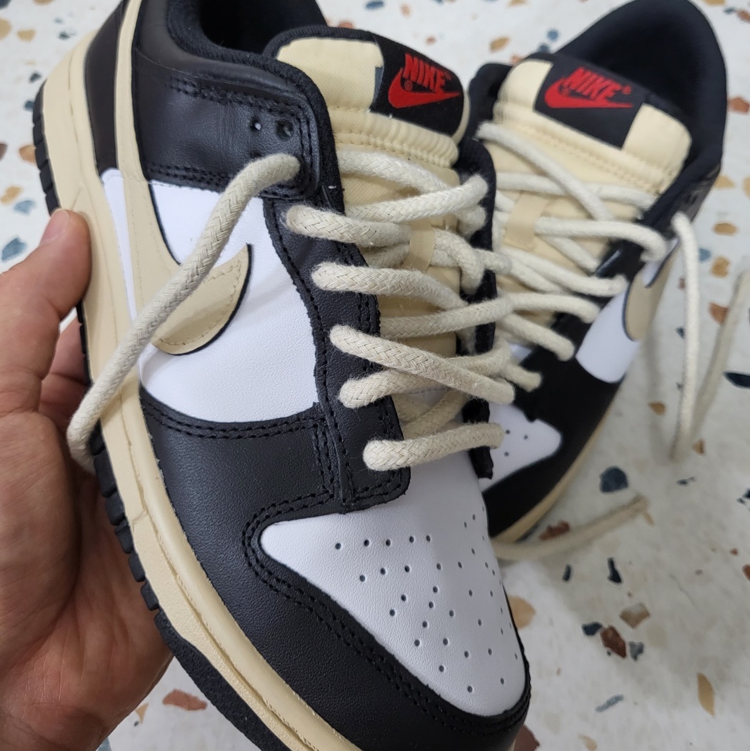 (GS) Nike Dunk Low Black 착용 스타일 - 1