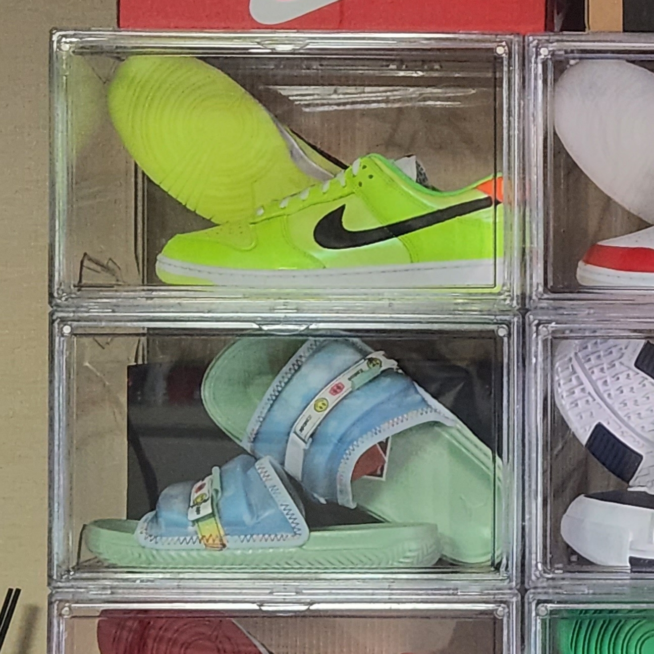 Nike Dunk Low Volt, Jordan x J Balvin Super Play 착용 스타일 - 3