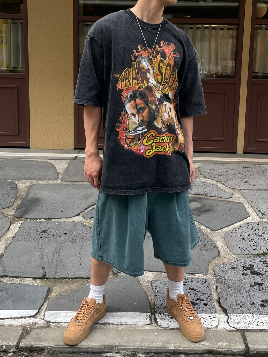Nike x Supreme Air Force 1 Low Flax 착용 스타일 - 4