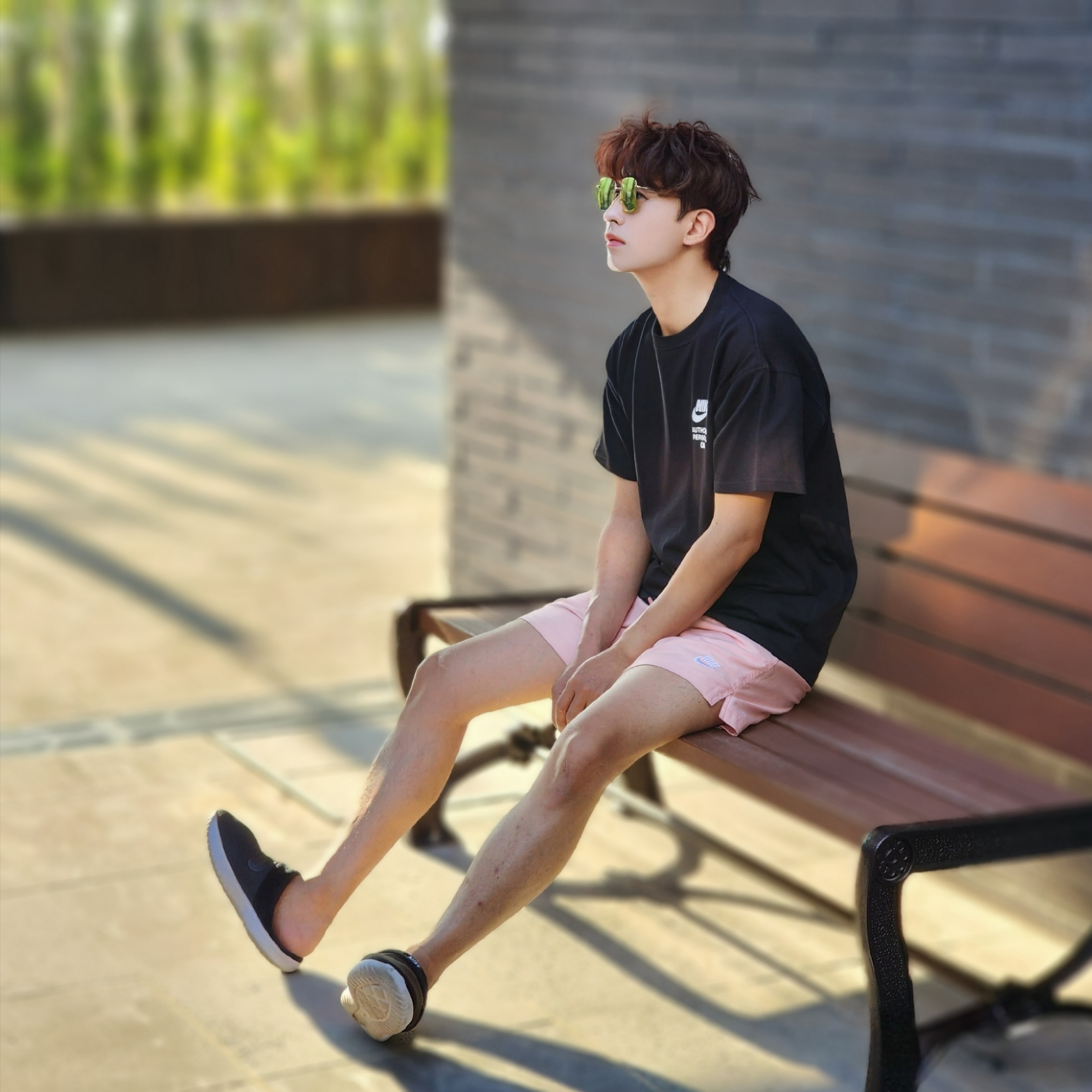 Nike NSW Authorized Personnel T-Shirt Black - US/EU, Nike NSW Authorized Personnel T-Shirt Black - Asia 착용 스타일 - 5
