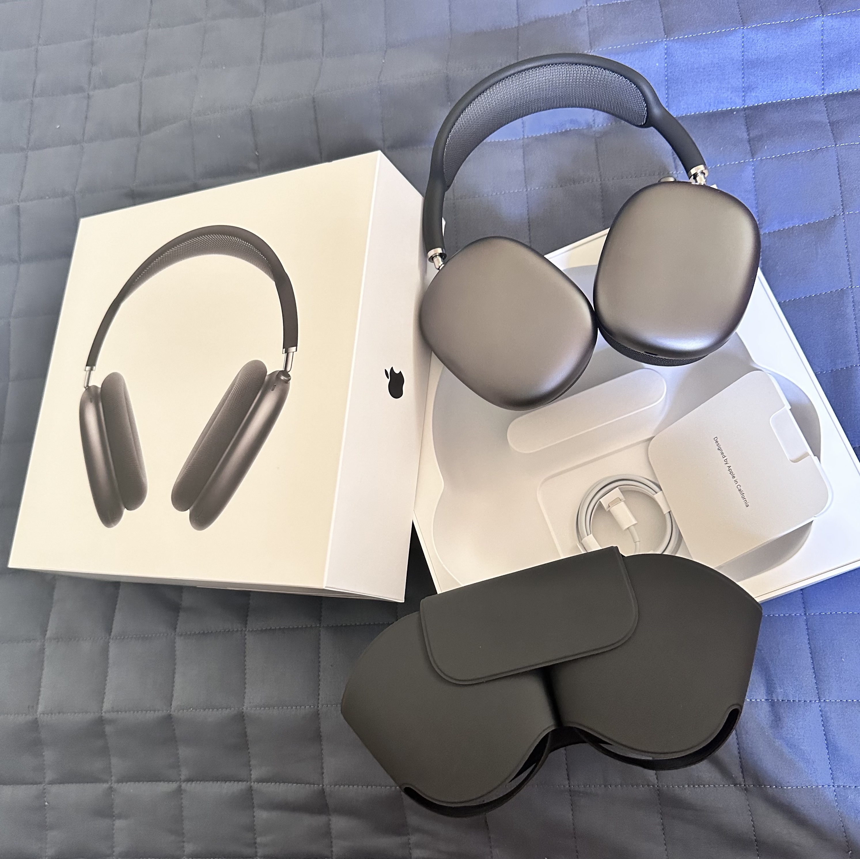 Apple AirPods Max Lightning Space Gray (Korean Ver.) 착용 스타일