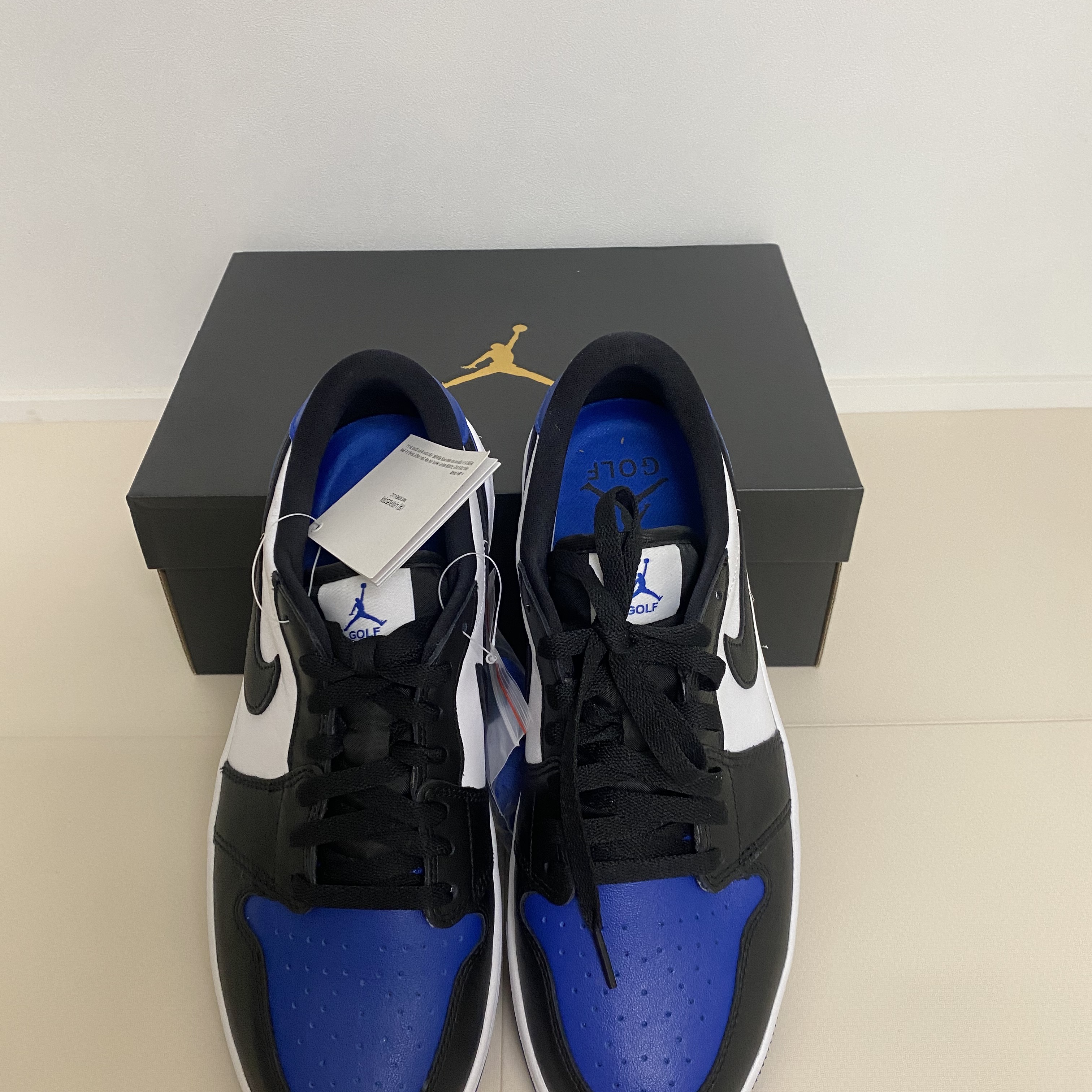 Jordan 1 Low Golf Sport Royal 착용 스타일 - 1