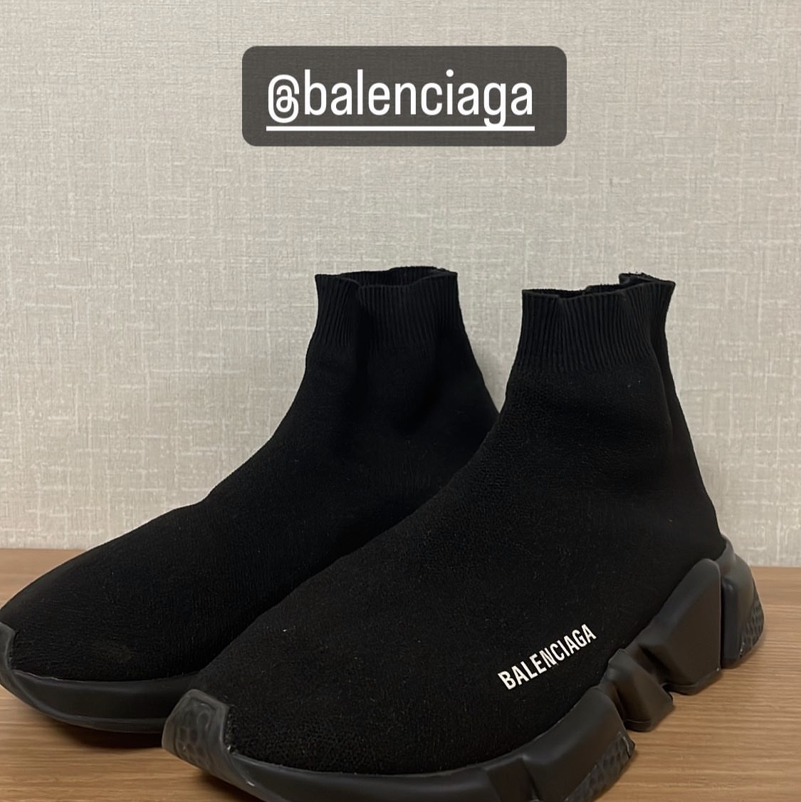 Balenciaga Speed Trainer Black 2021 착용 스타일