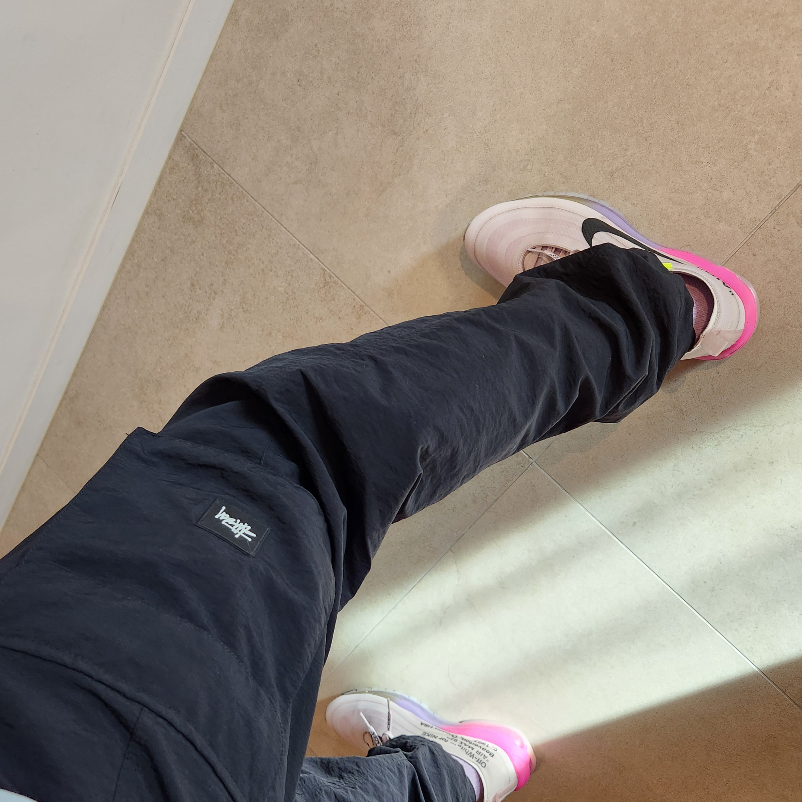 Nike x Off-White Air Max 97 Elemental Rose Serena Queen 착용 스타일