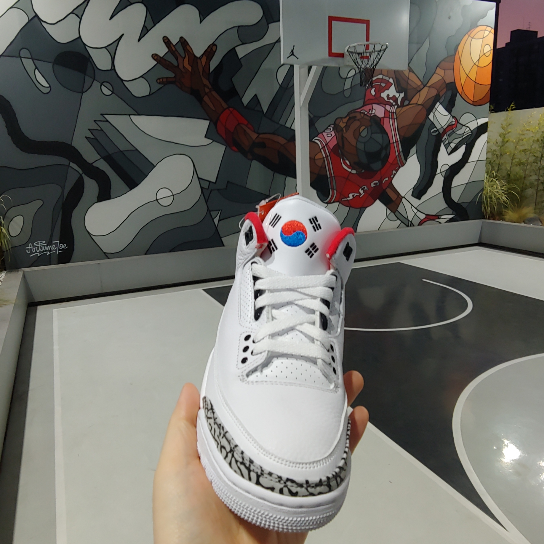 (W) Jordan 3 Retro Seoul 착용 스타일 - 1