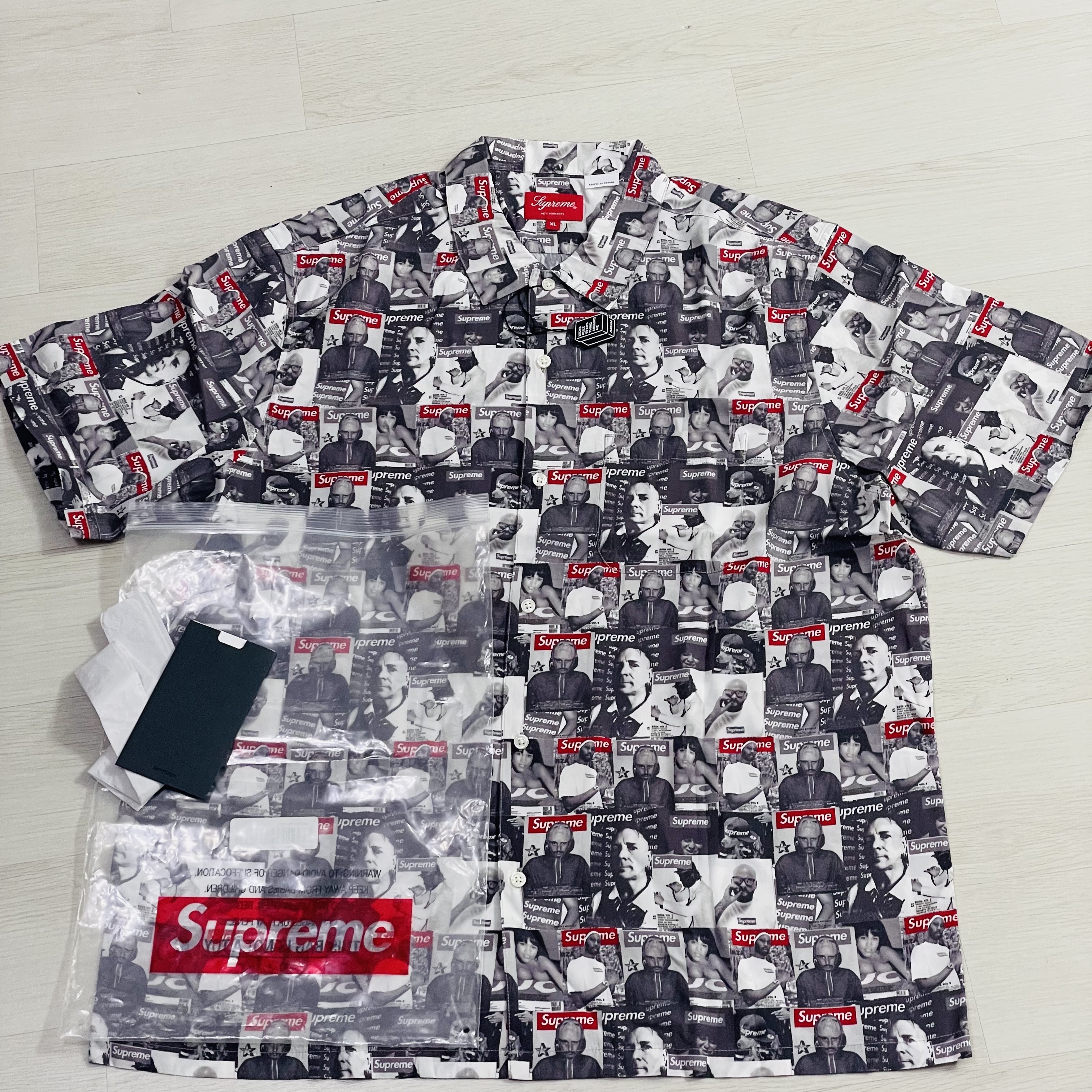 Supreme Magazine S/S Shirt Grey お取り寄せ可能 メンズ