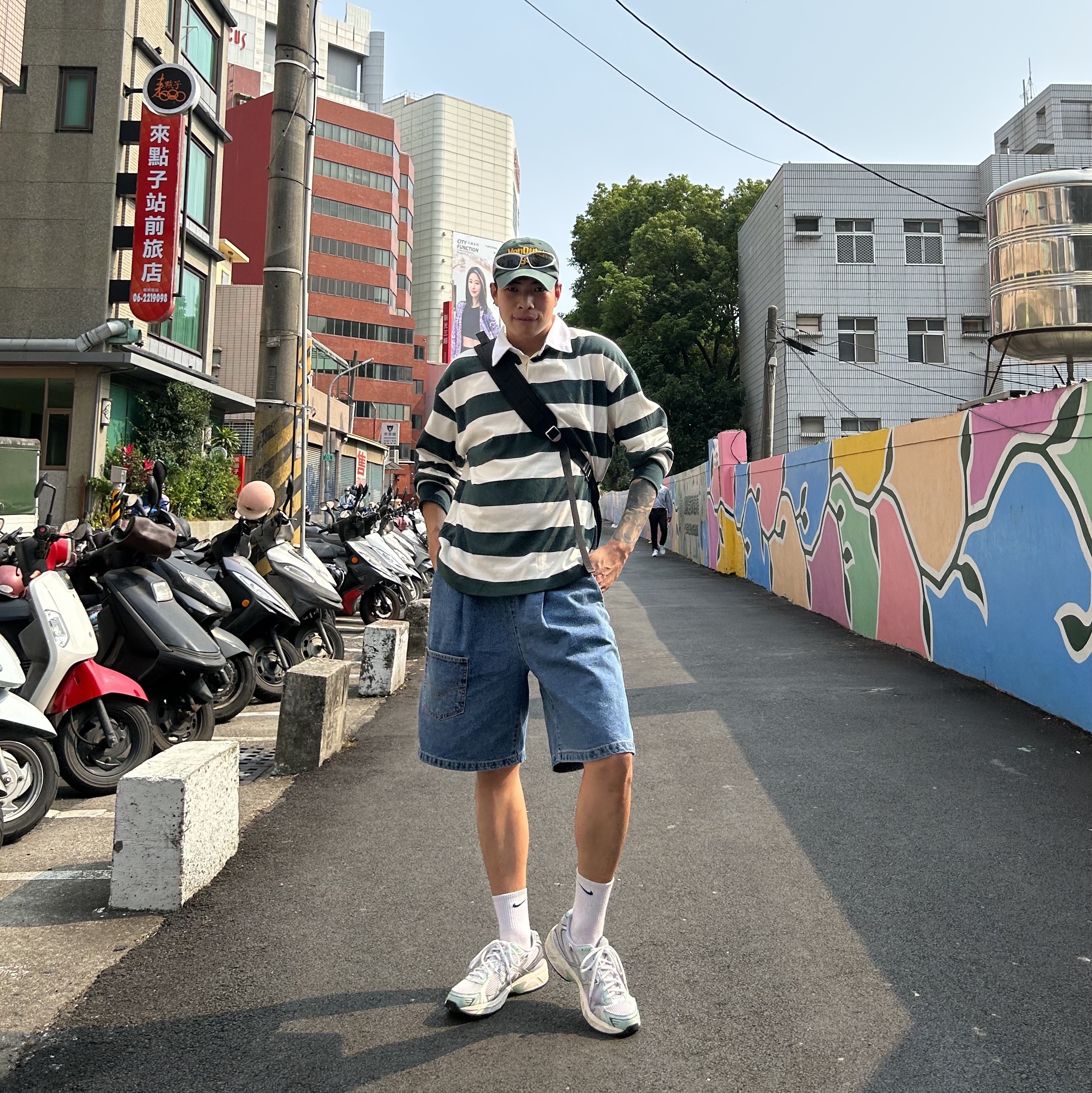 Asics x Naked Gel-1130 White Pure Silver 착용 스타일