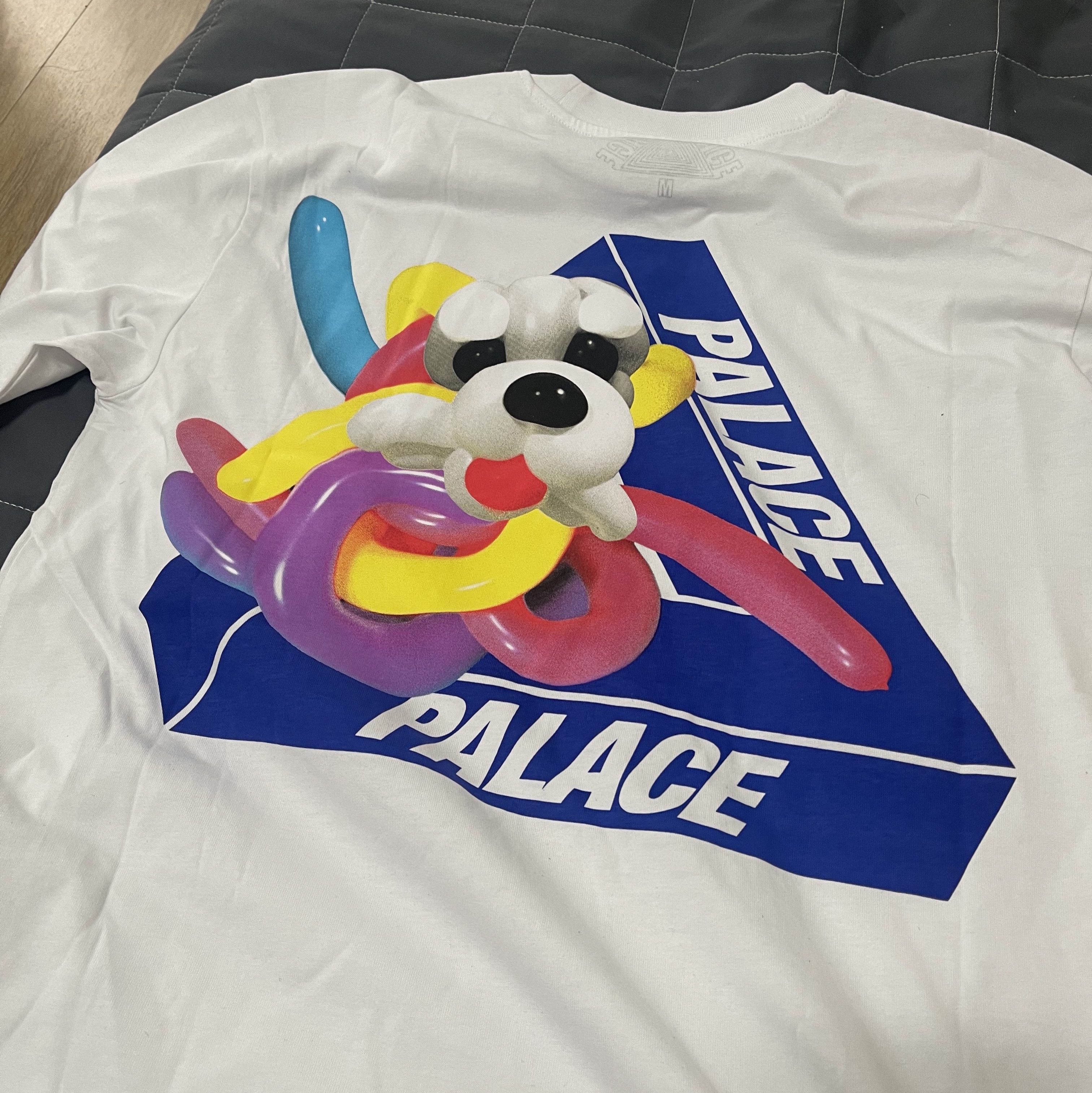 Palace Tri-Twister T-Shirt White - 23SS 착용 스타일