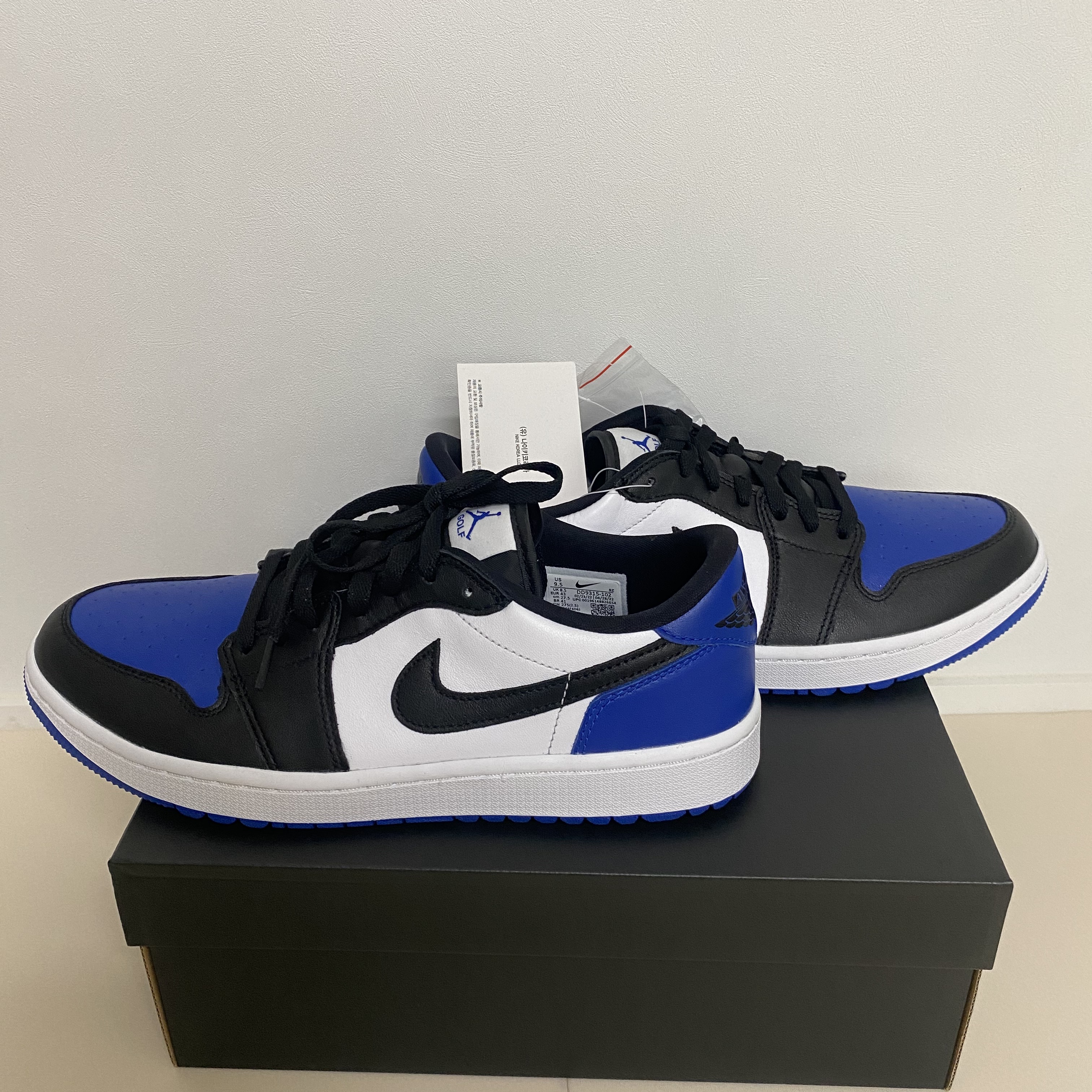 Jordan 1 Low Golf Sport Royal 착용 스타일 - 2
